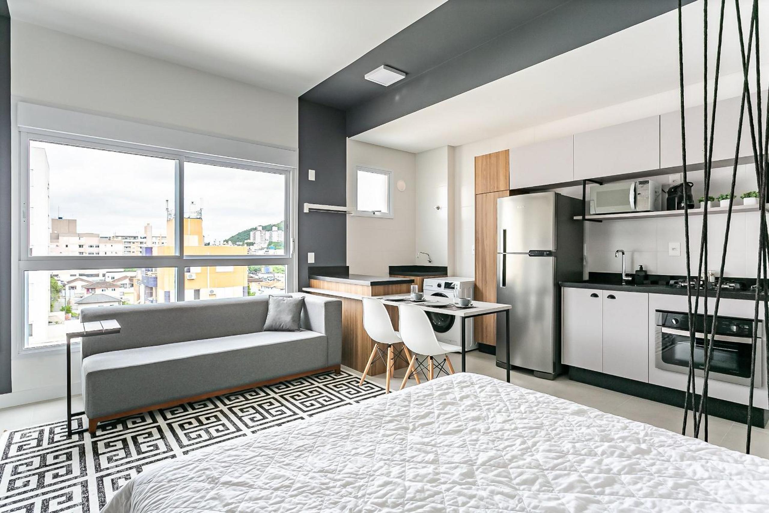 Apartamentos completos ao lado da UFSC
