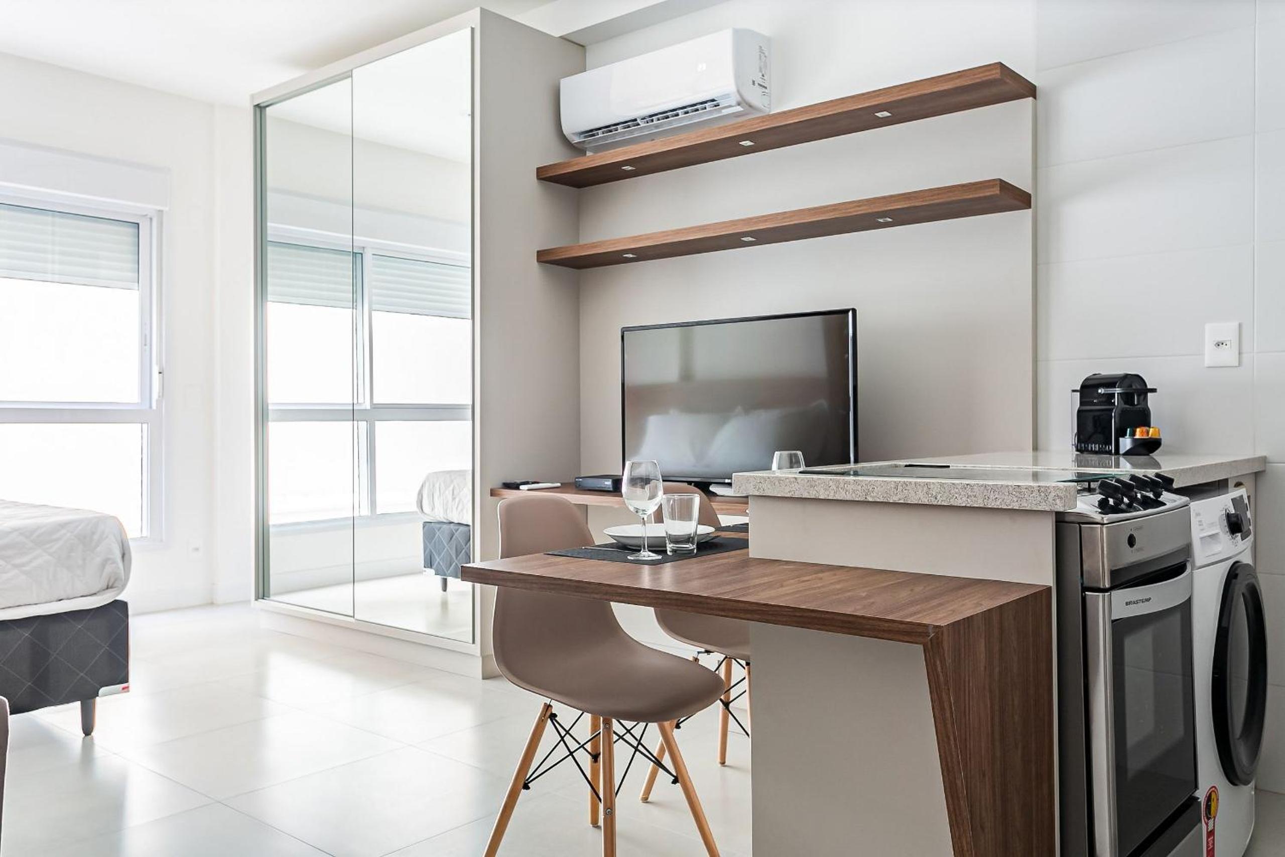 Apartamentos completos ao lado da UFSC
