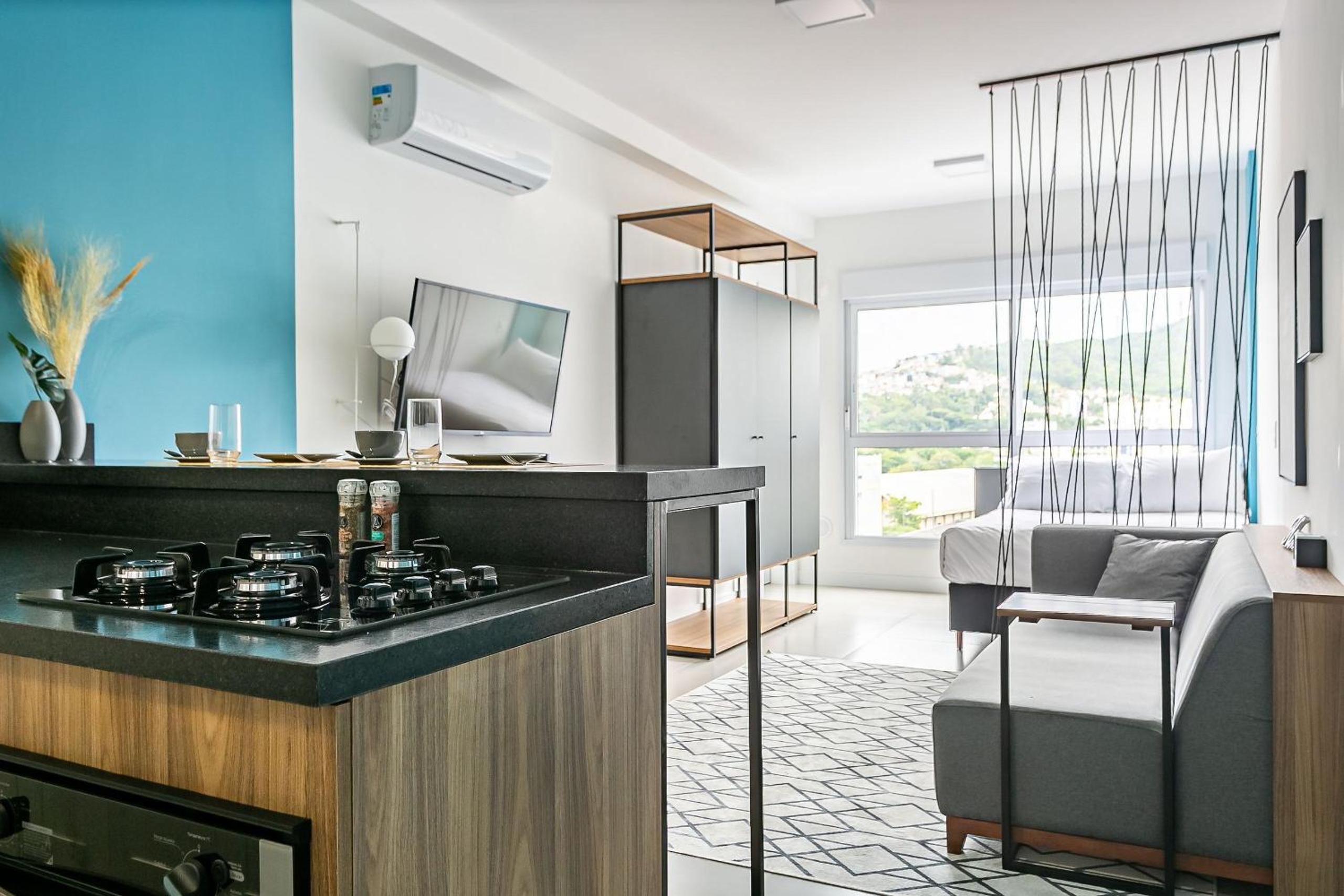 Apartamentos completos ao lado da UFSC