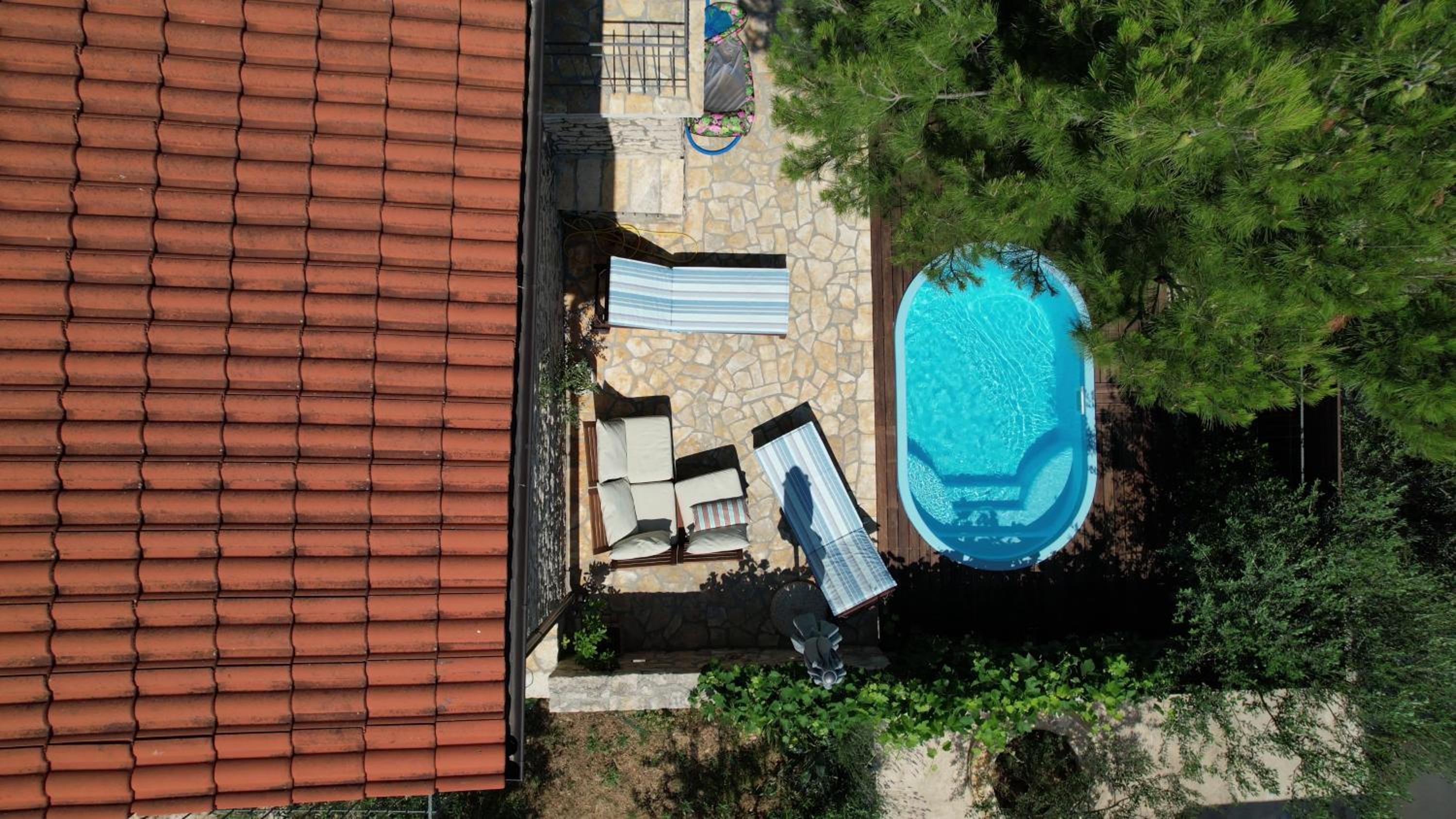 Stone house Skrivena view 4
