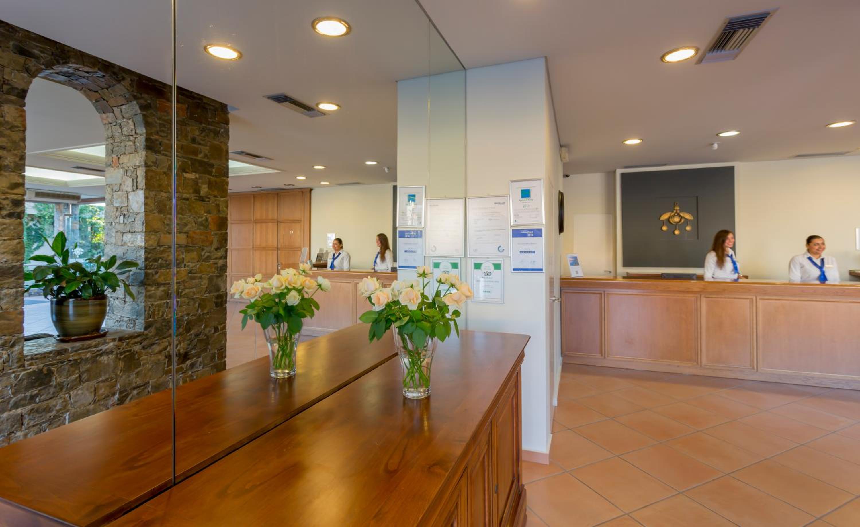 hotel reception
