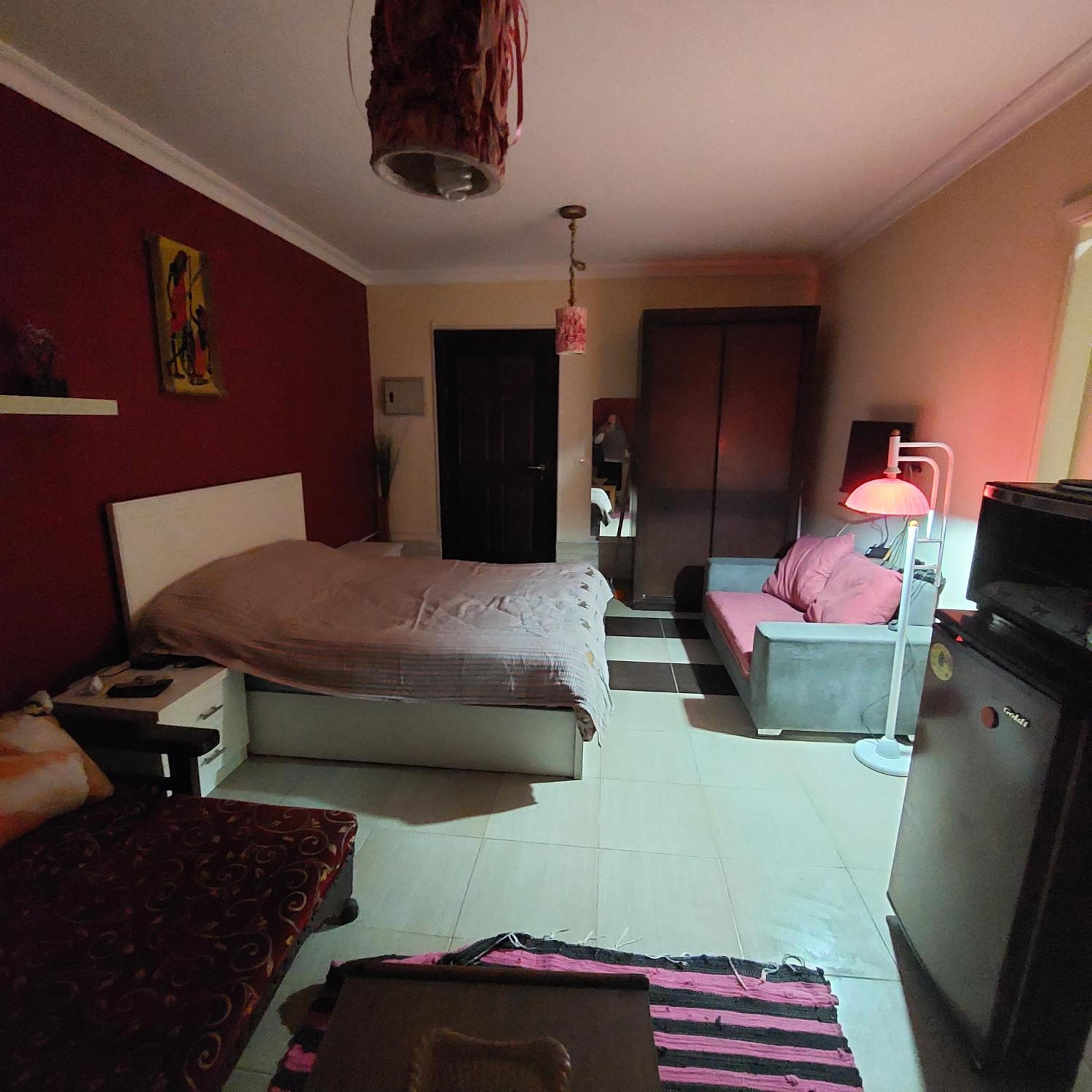 Comfortable studio in hotel 4 stars with private beach for non-egyptians only
