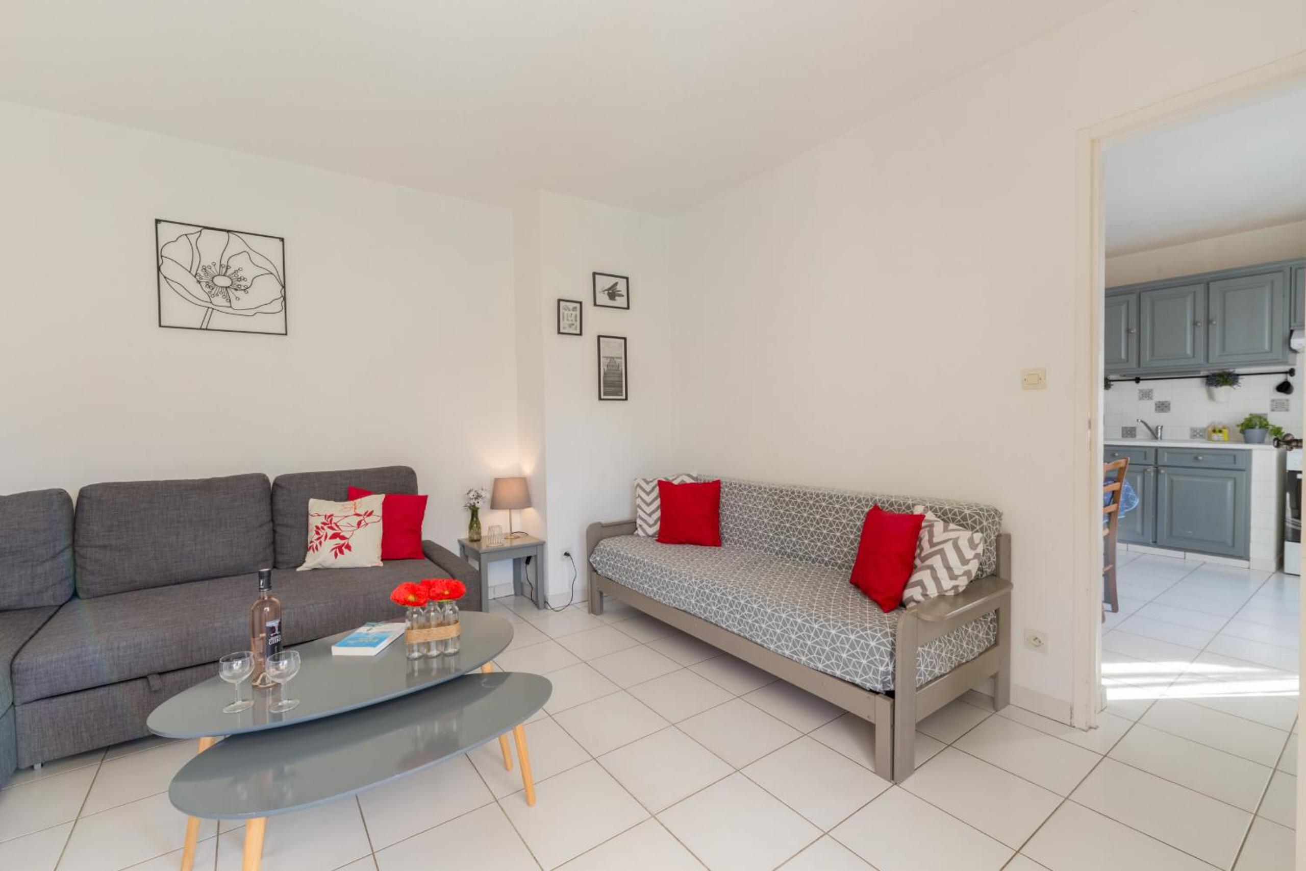 Le Verger, villa lumineuse et agréable avec son espace extérieur clos au cœur de notre vignoble
