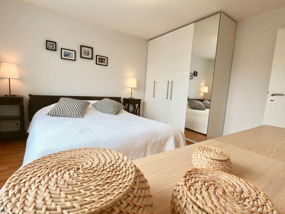 Bright spacious and modern apartment with terrace