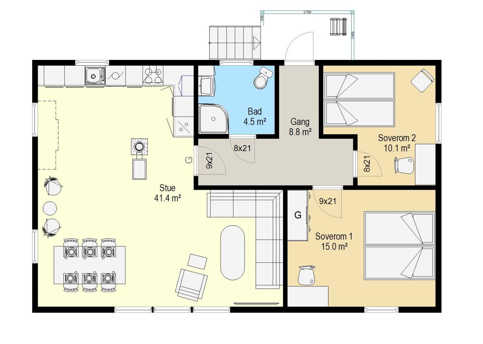 T-R Huset i Hellosan view 4