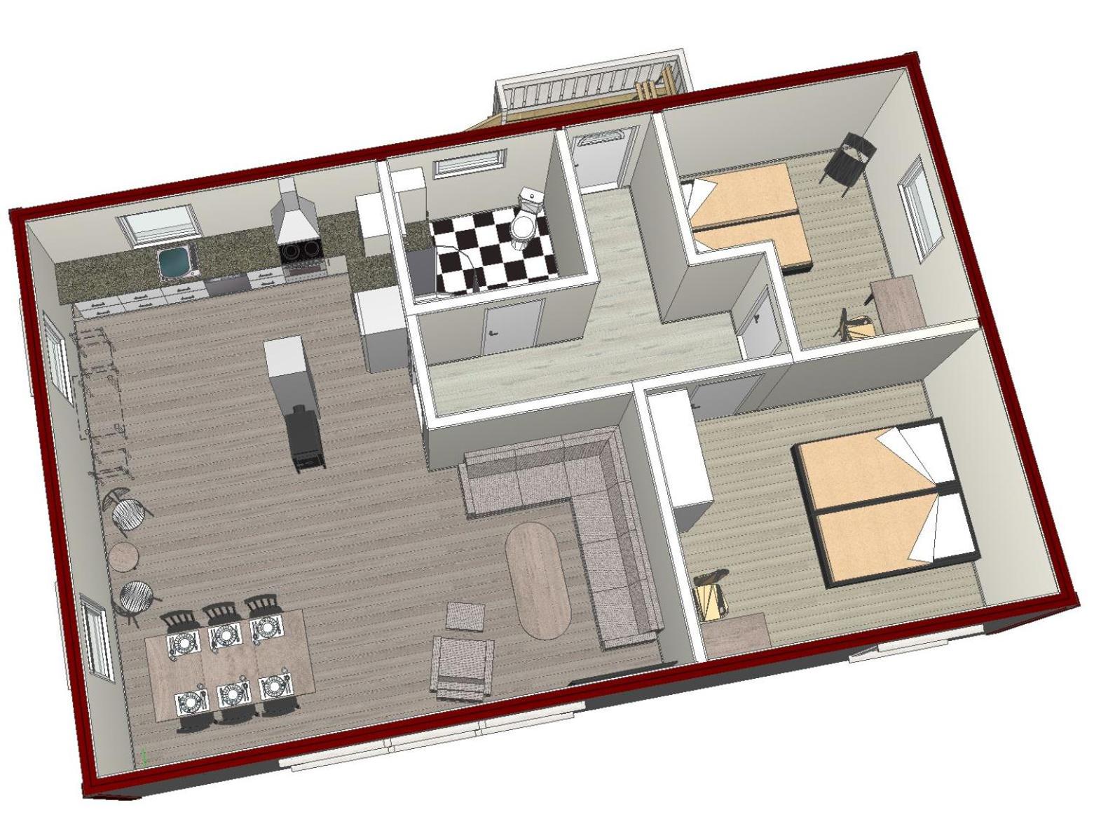 T-R Huset i Hellosan view 3