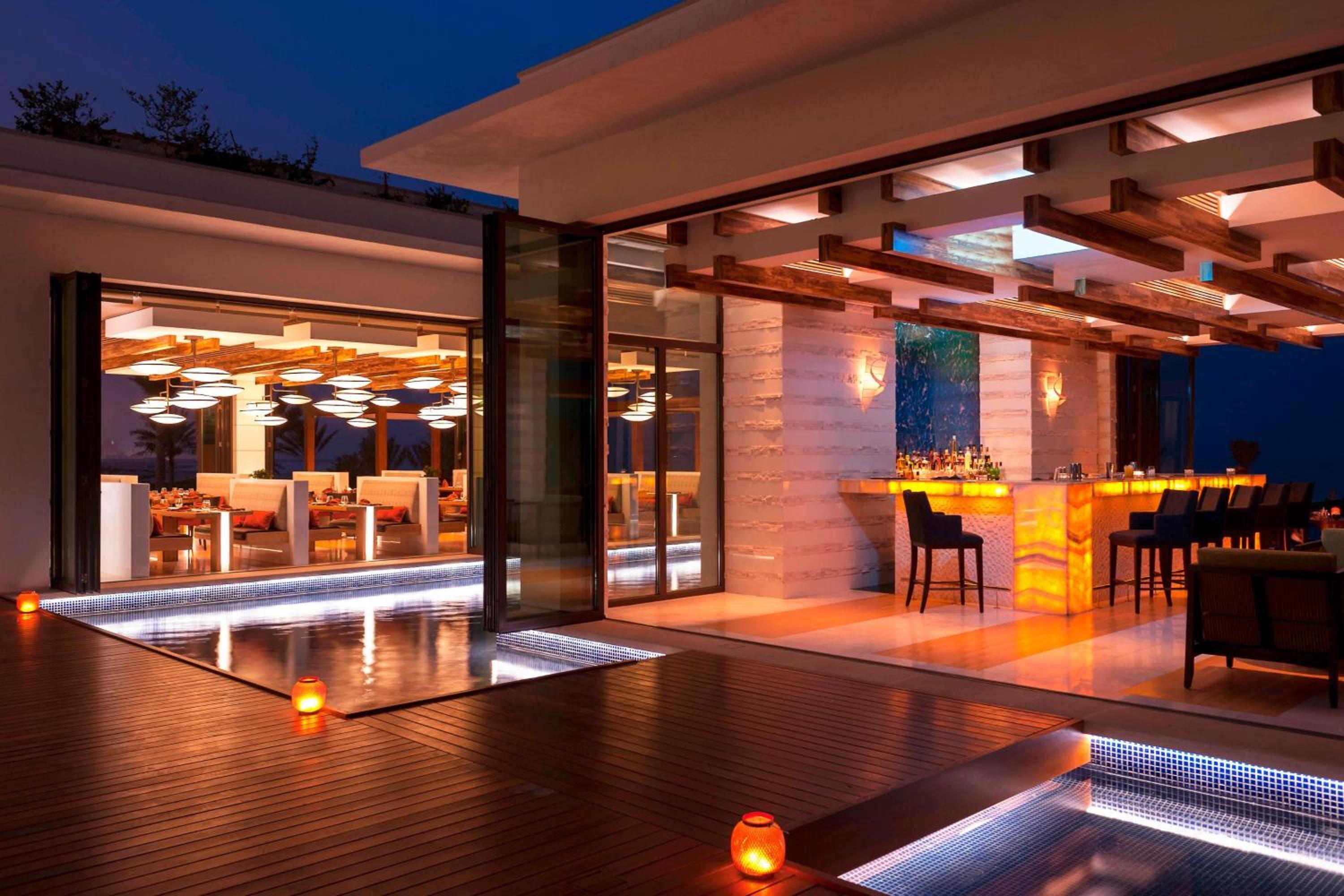 outdoor BBQ area