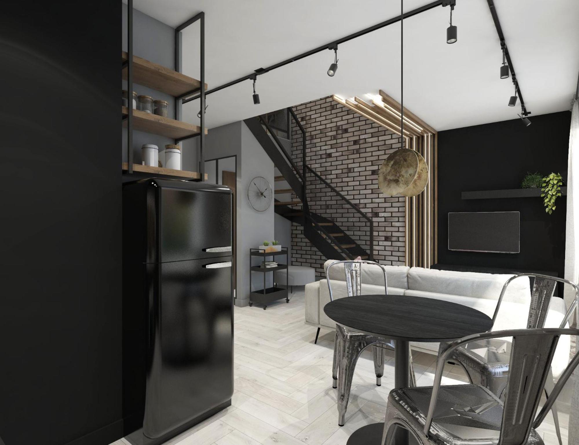 H&S N23 Dwupoziomowy Apartament Łódź Centrum Wi-Fi Klimatyzacja