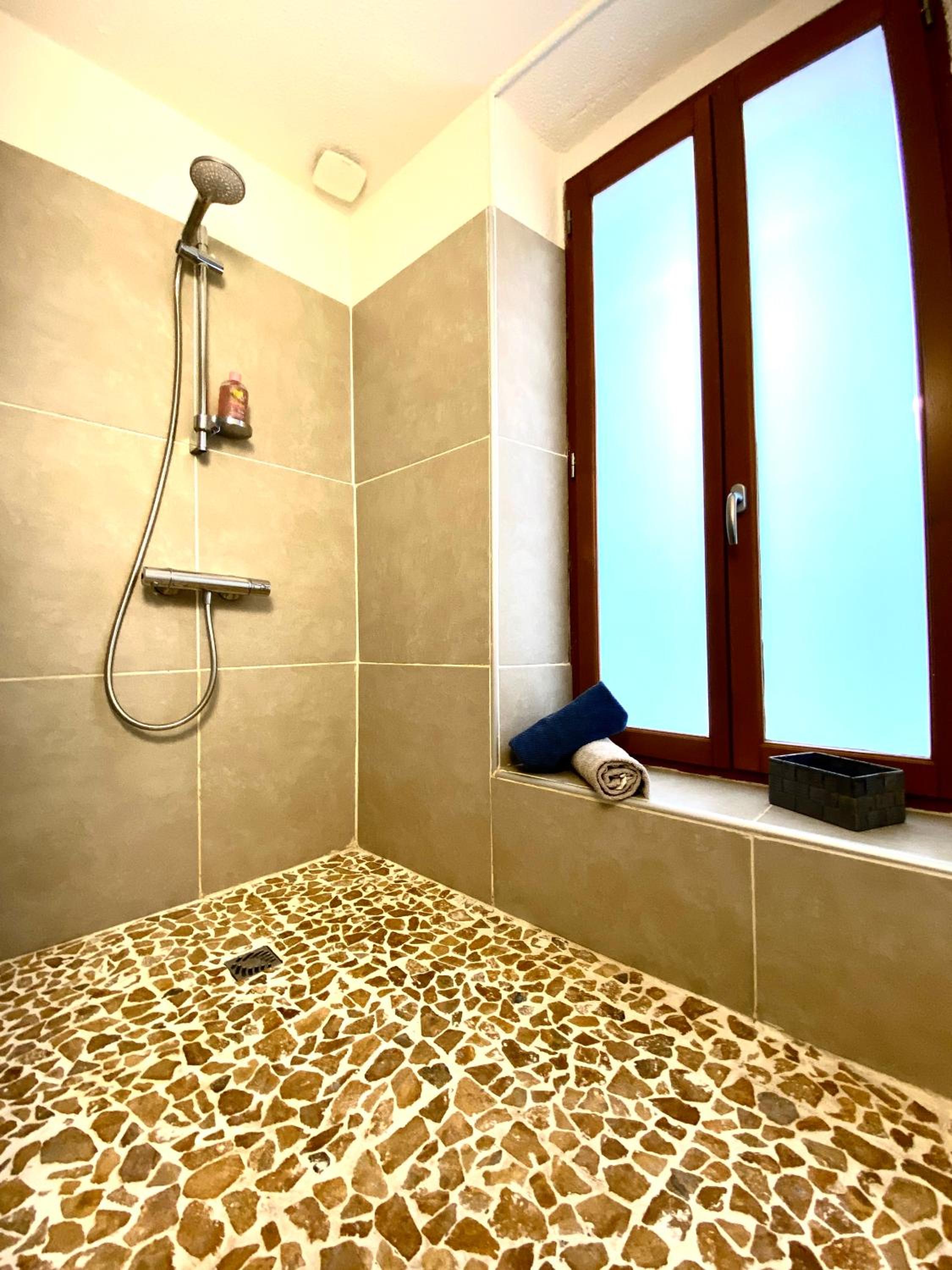 Patio, Jacuzzi Professionnel, Table de Massage, Climatisé, Le Cocon de Pedro