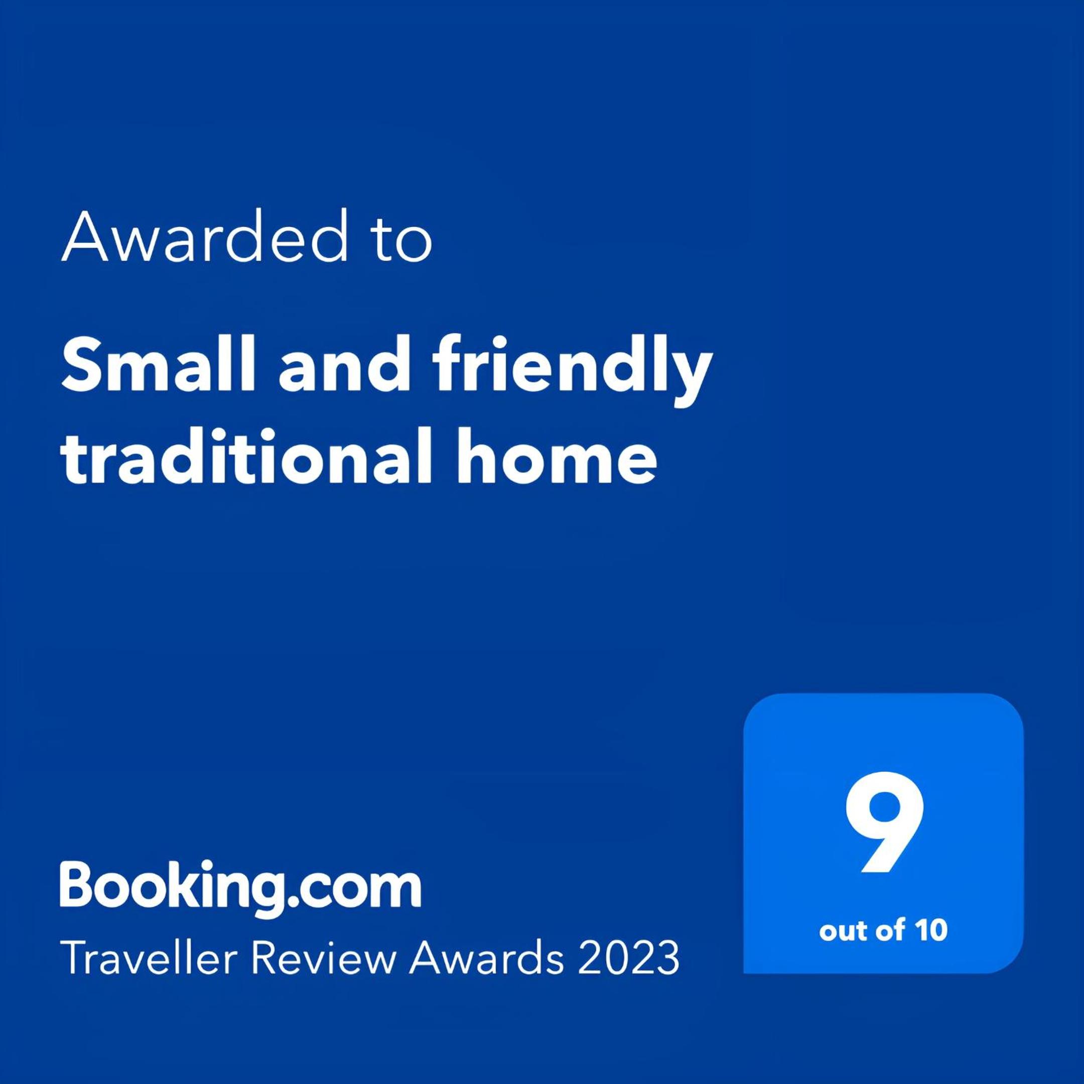 Small and friendly traditional home
