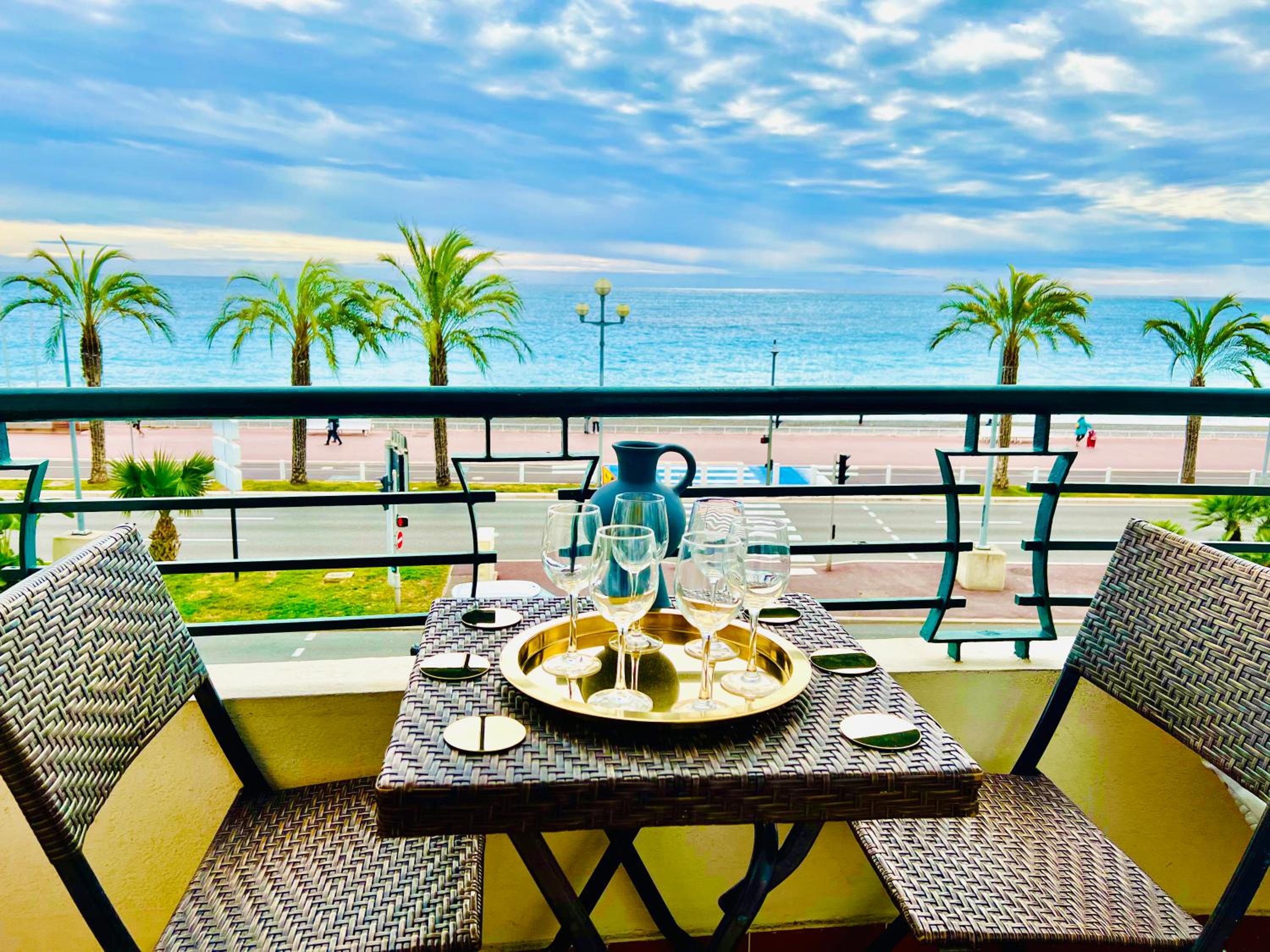Endless Stunning Mediterranean Sea Views Promenade Des Anglais view 2