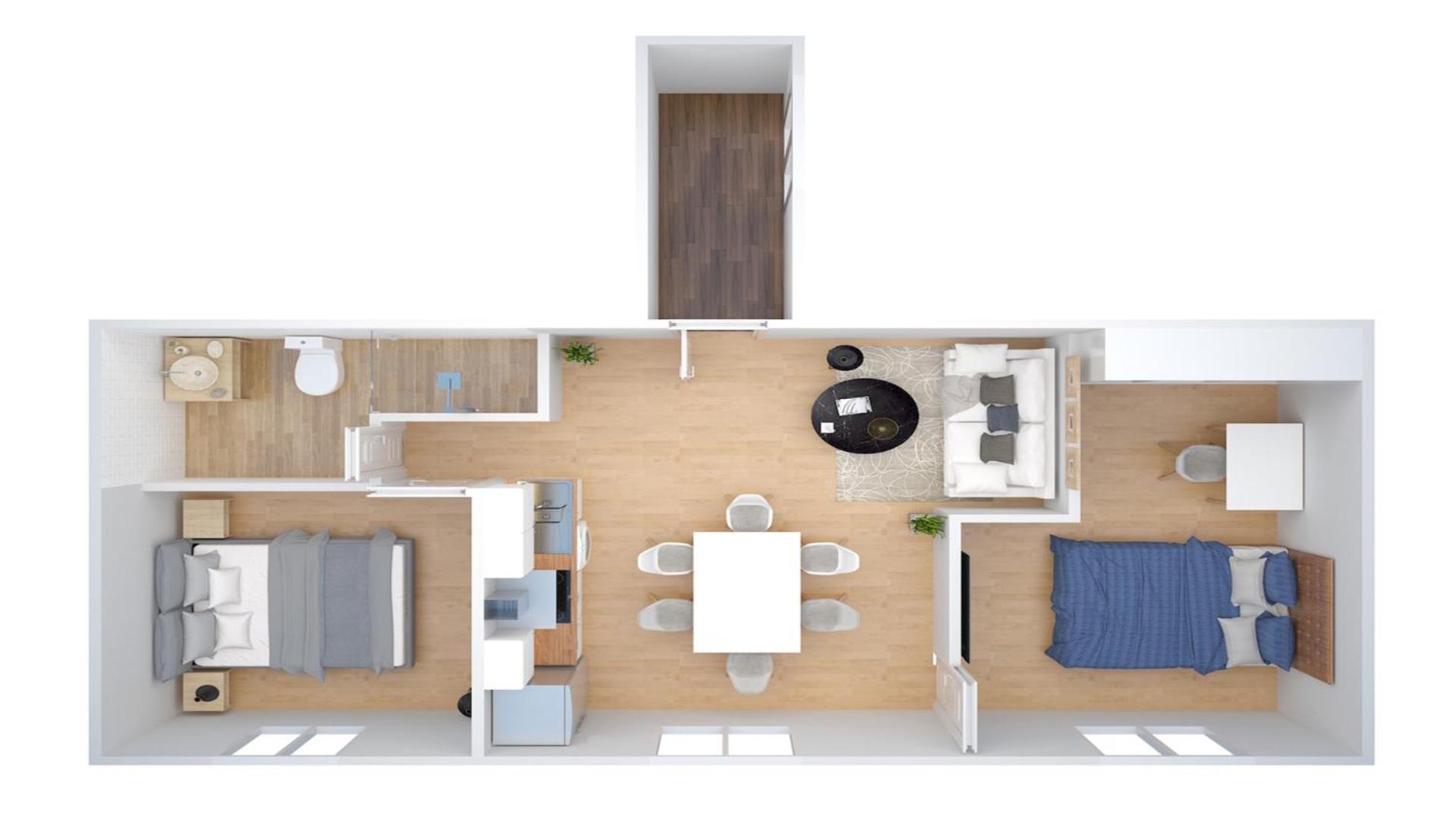 Flat Saint Charles en Marseille