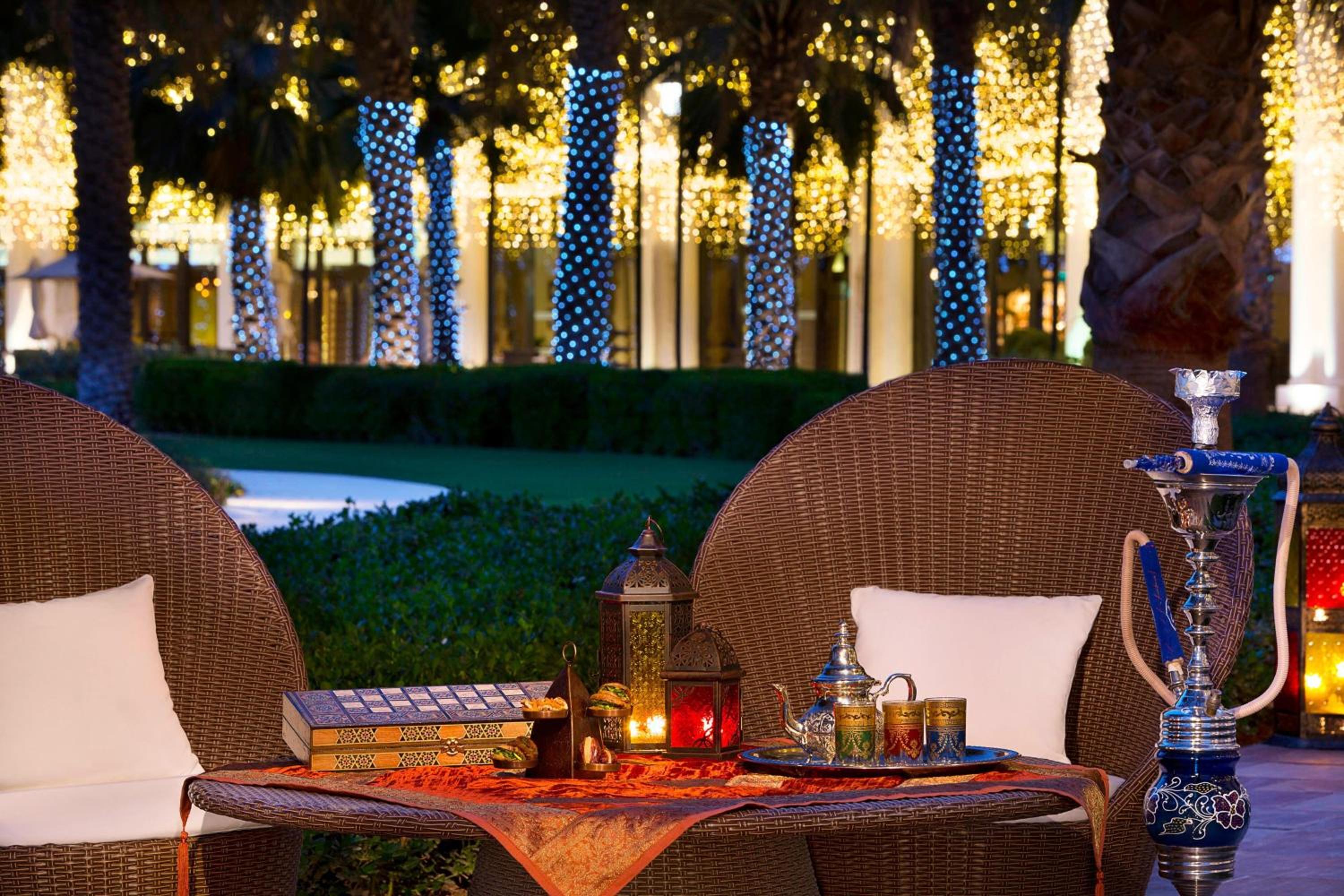outdoor BBQ area