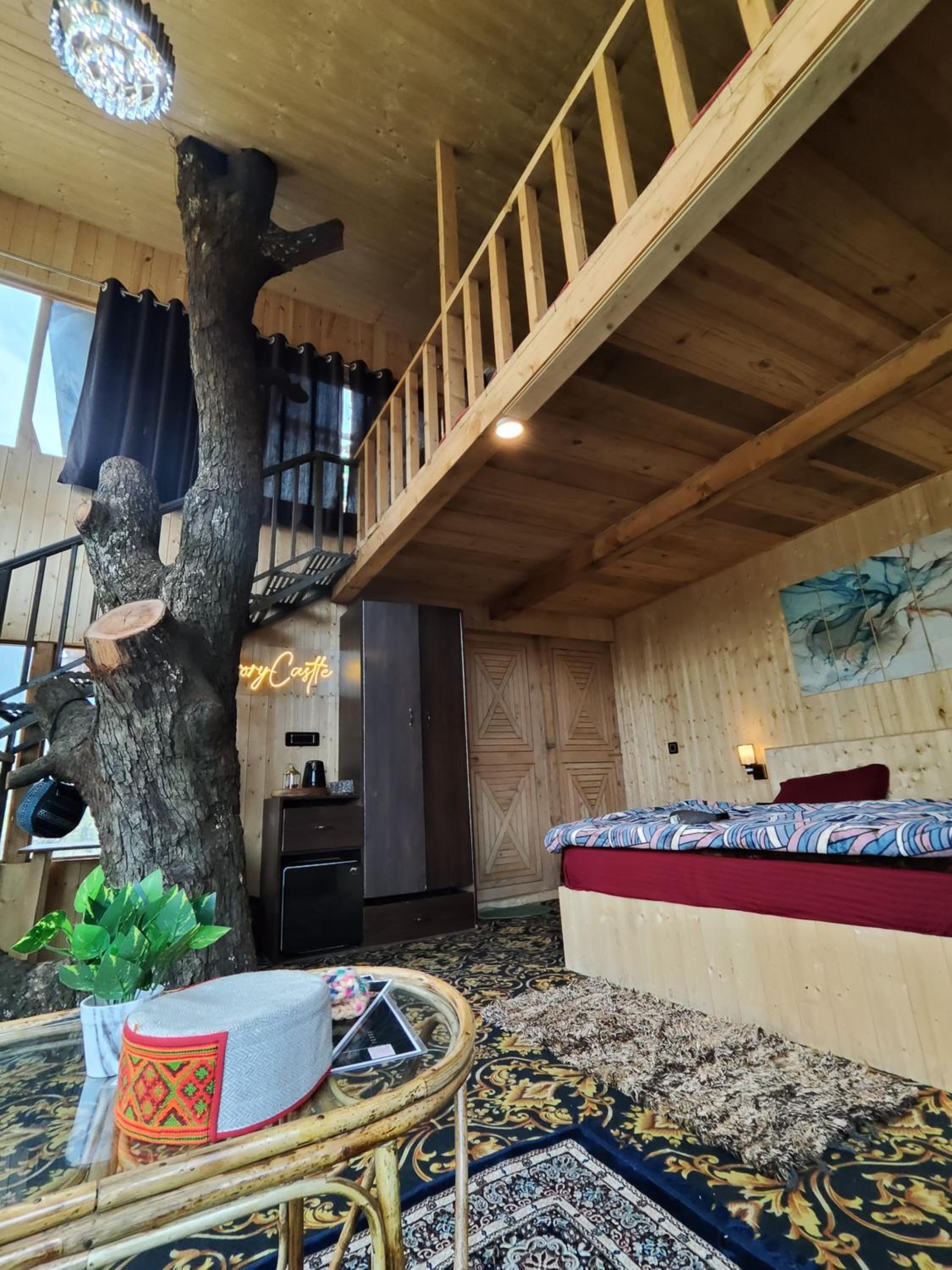 Ivory Castle Treehouse by TheWoodenBranch view 2