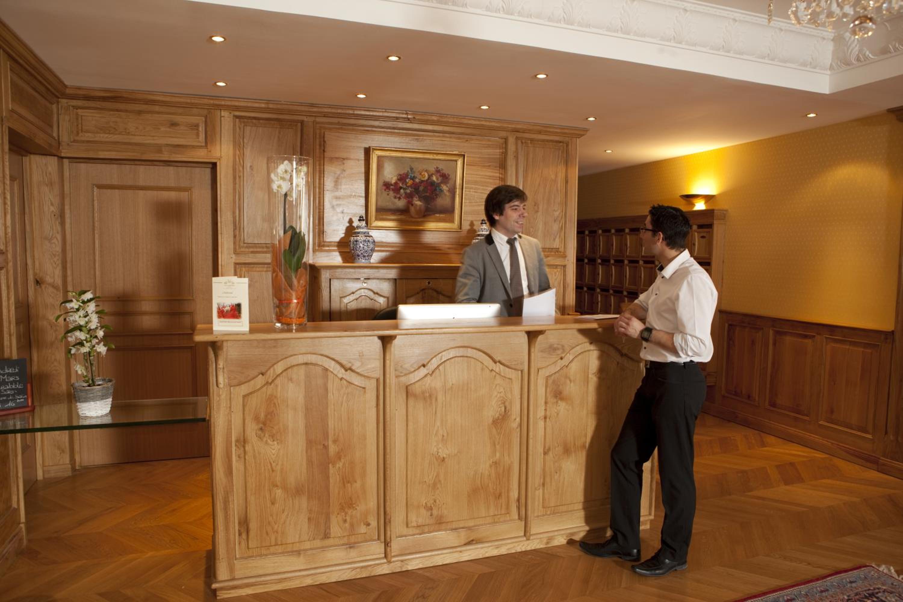 hotel reception