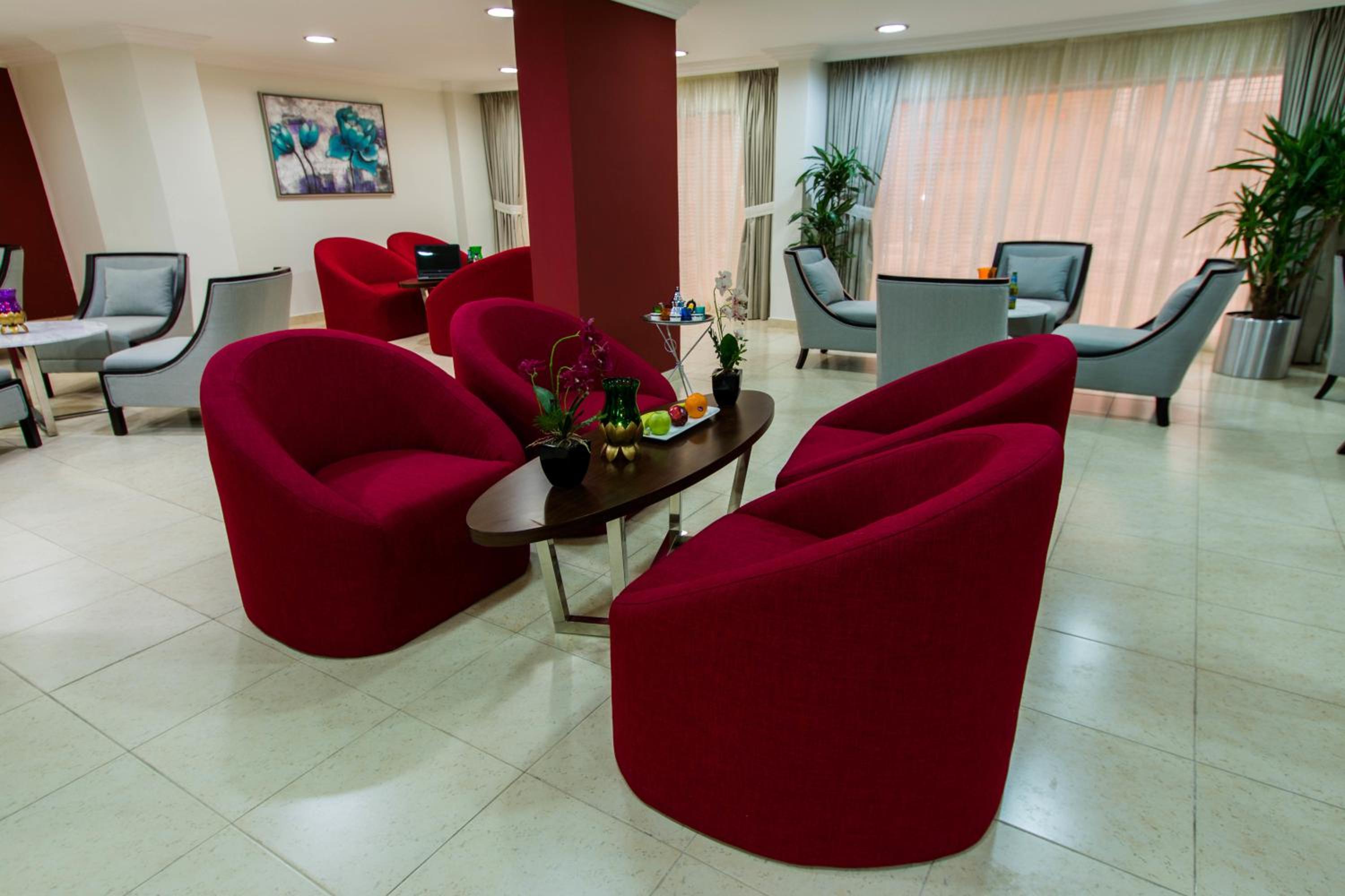 hotel reception