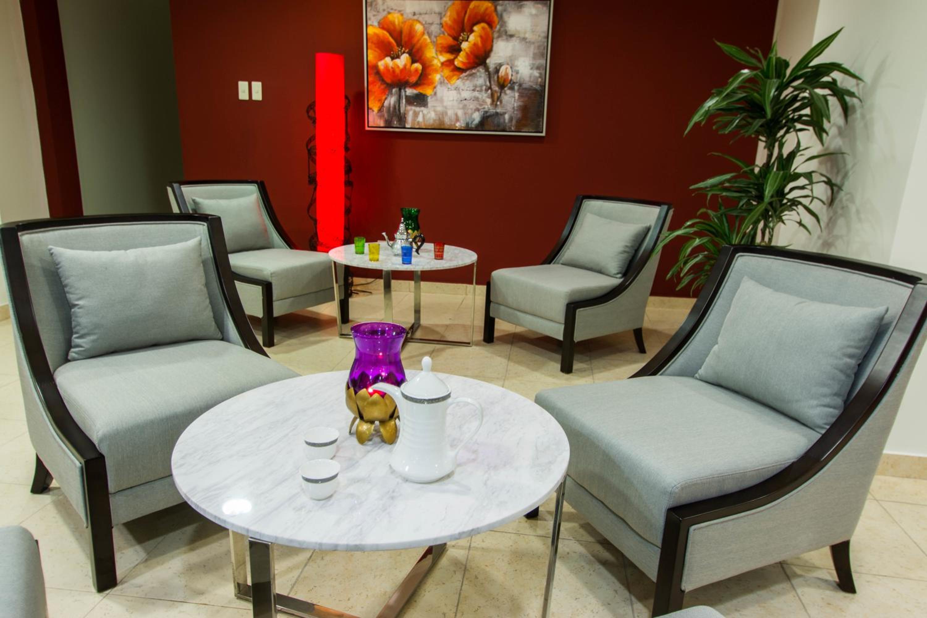hotel reception