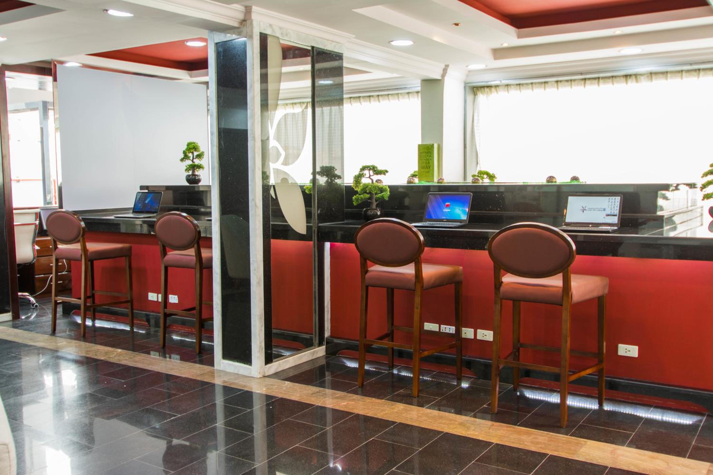 hotel reception