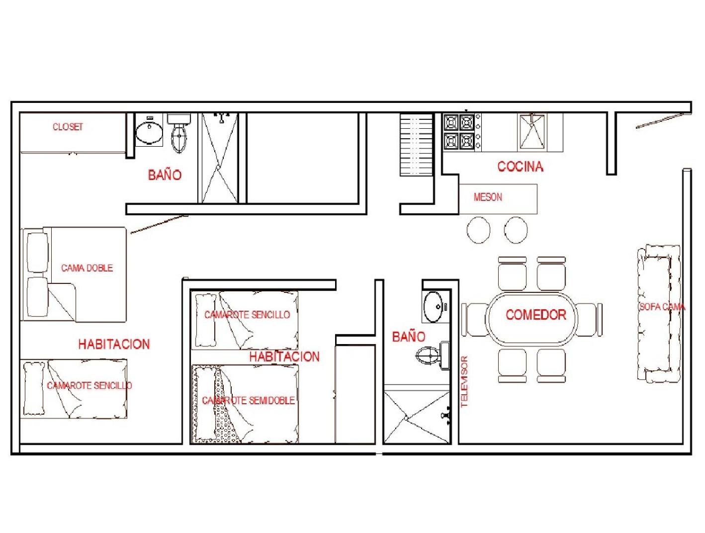 Apartamento Moniquira