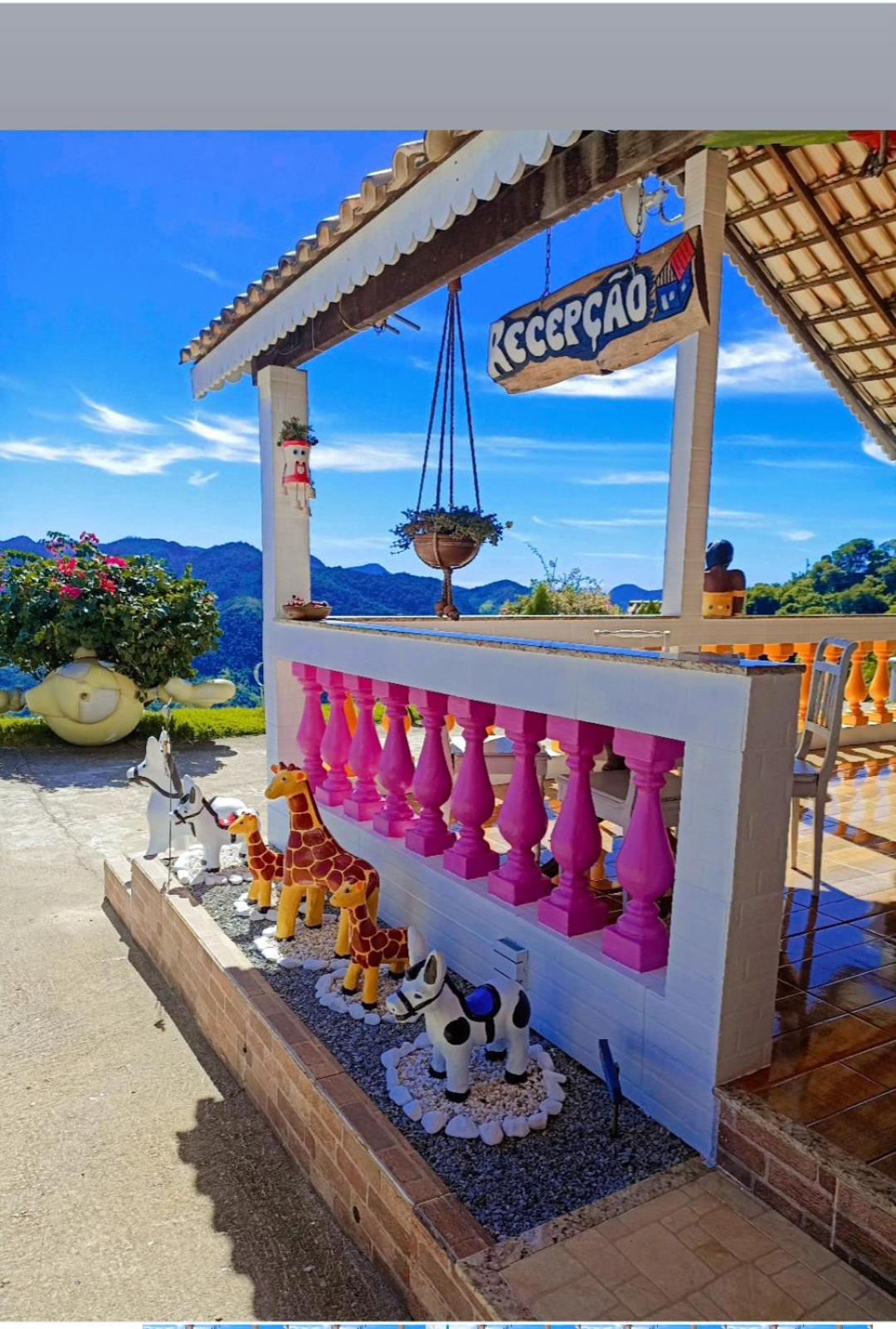 outdoor BBQ area