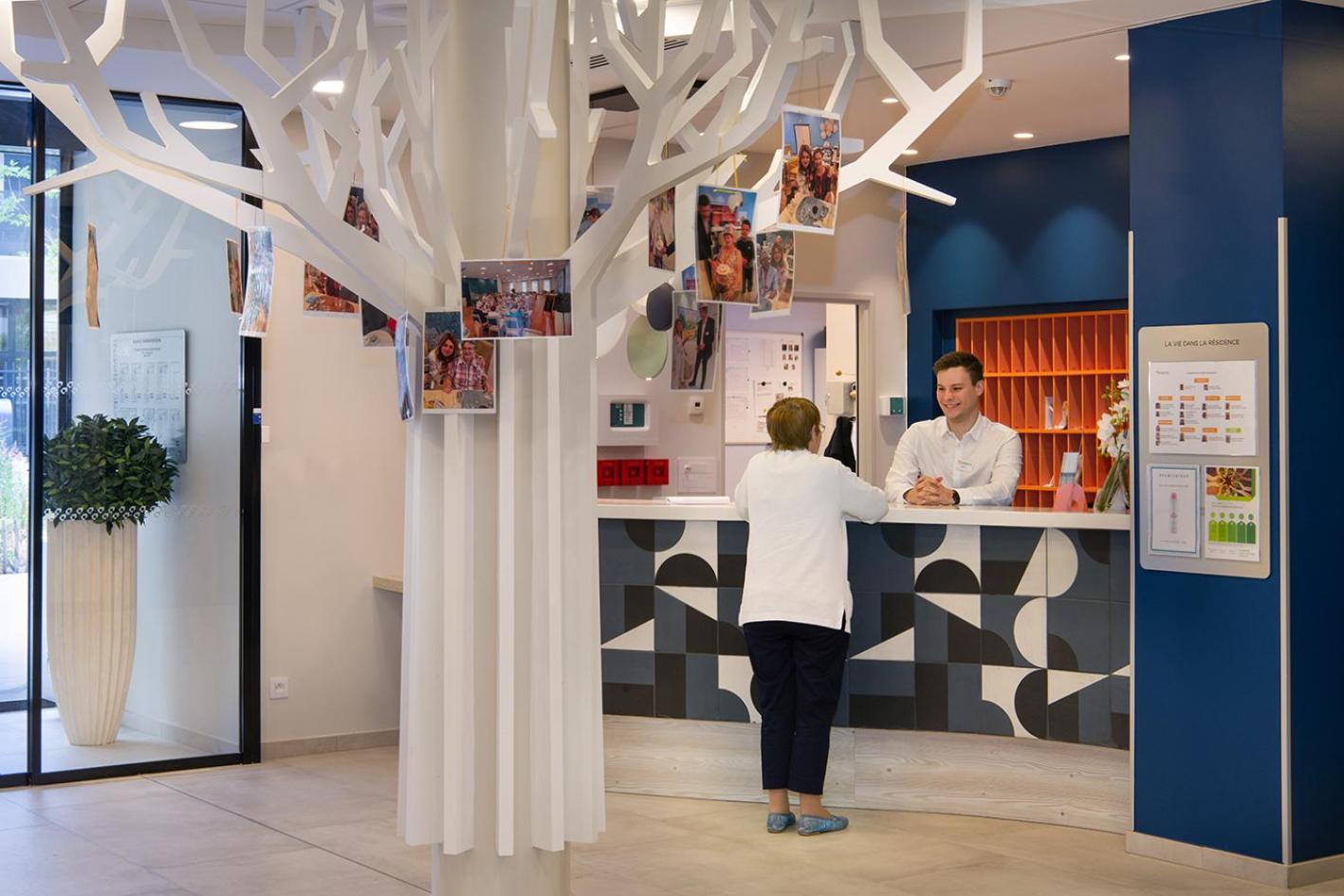 hotel reception