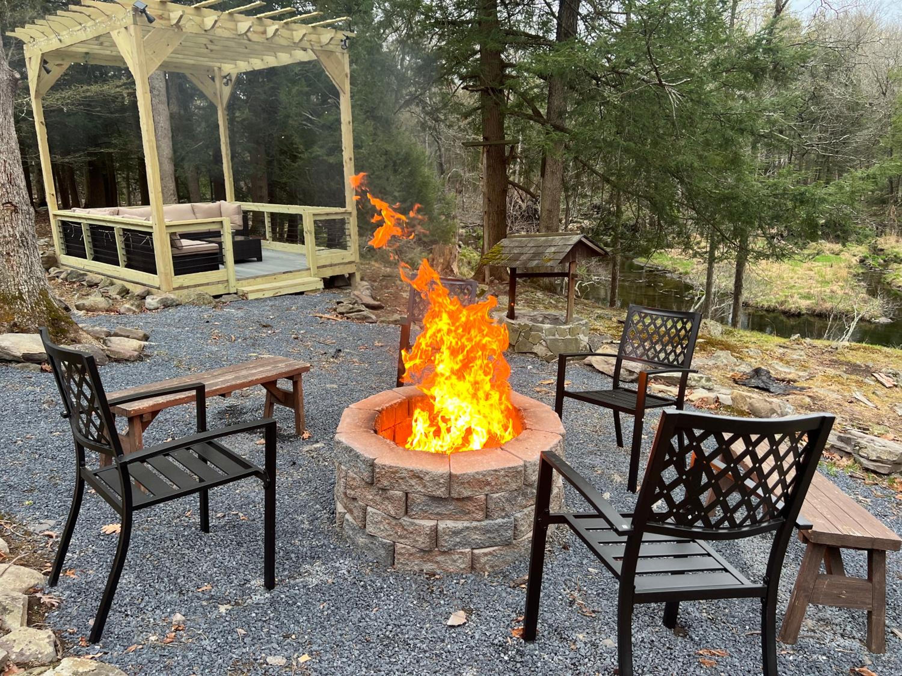 Poconos Home with Marshall's Creek Views - Nearby Ski, HUGE Private 6 Bedroom Home!