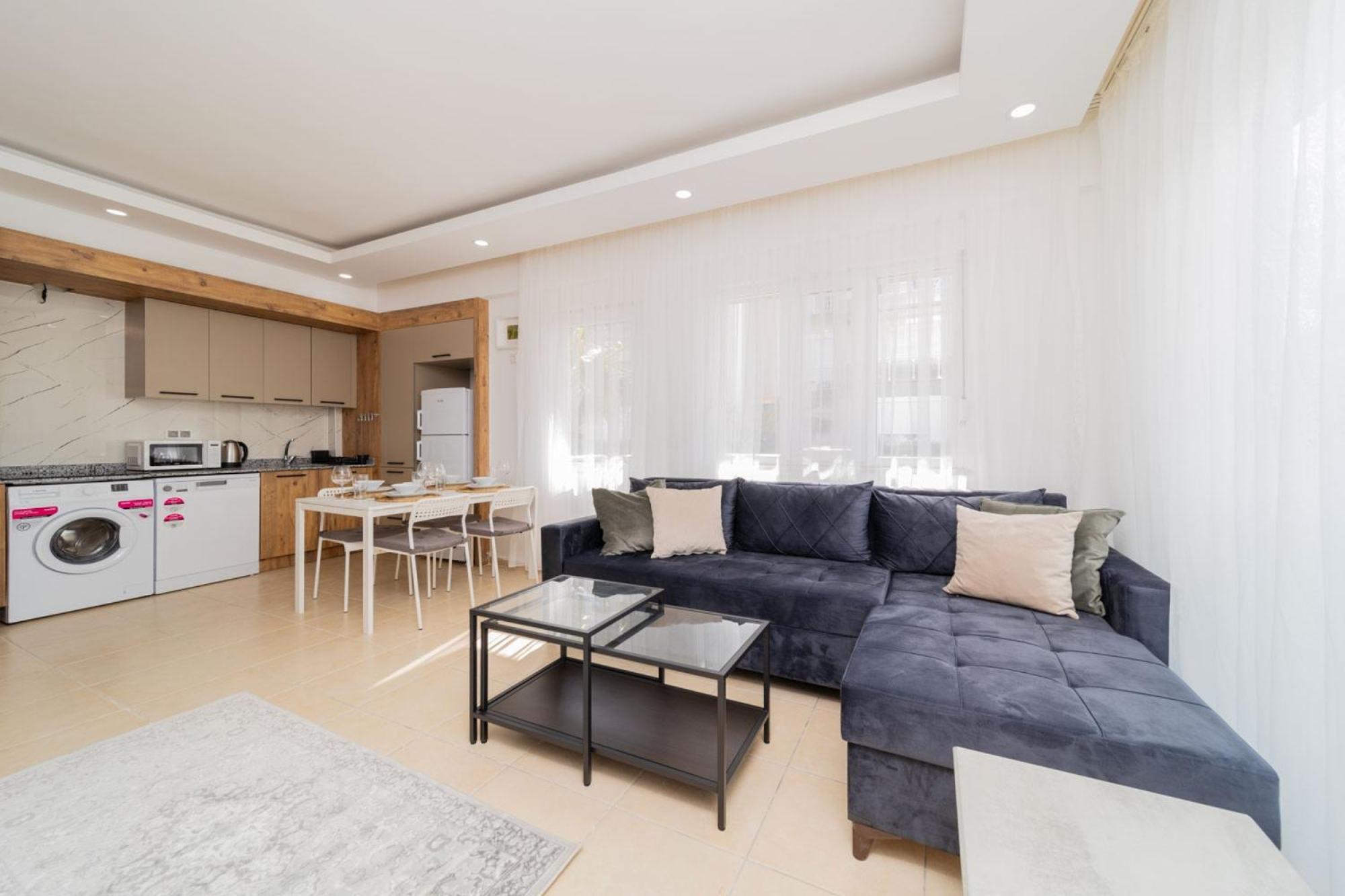 Furnished Flat with Shared Pool in Belek Antalya