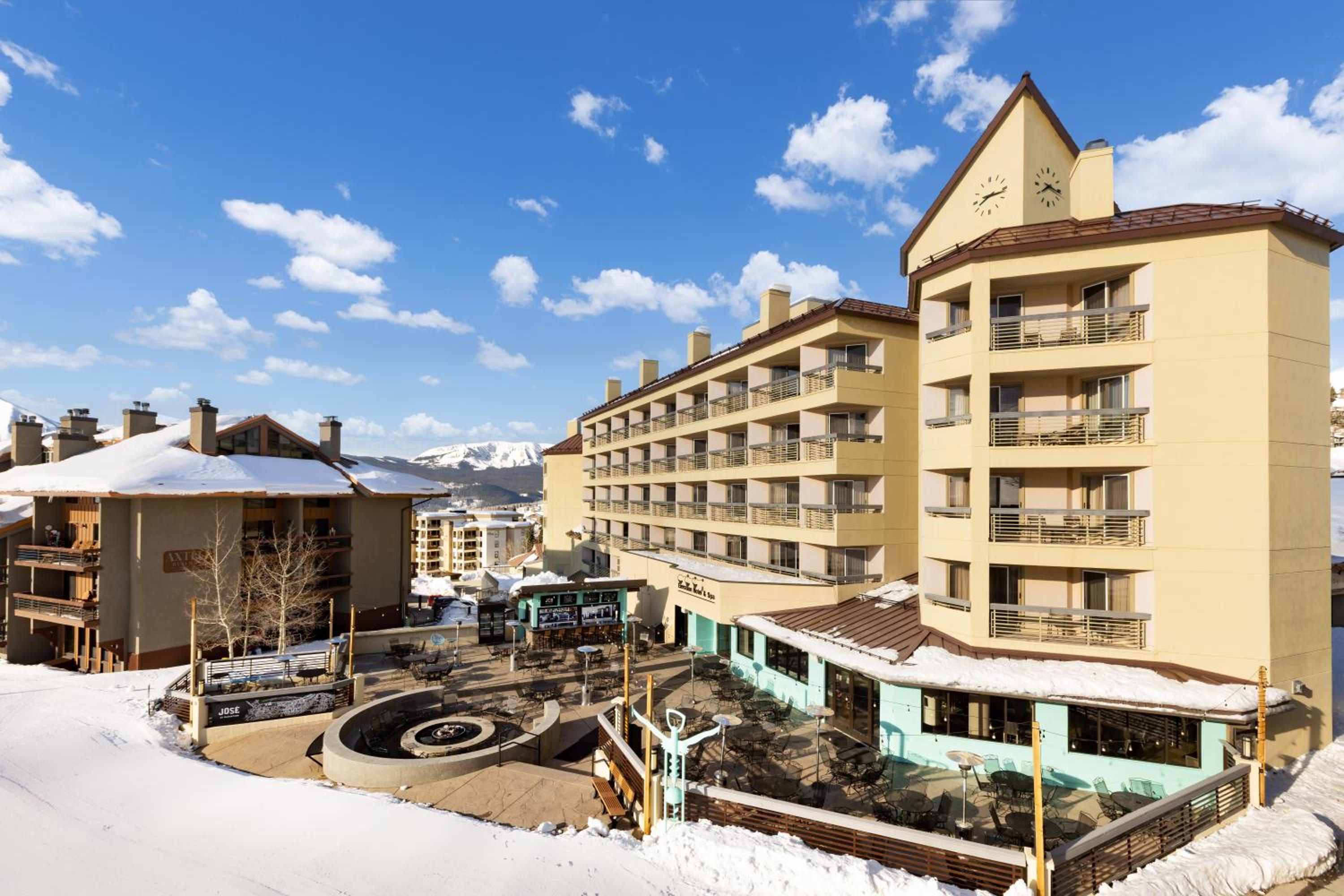 Elevation Hotel and Spa, Crested Butte Ski in Ski Out Hotel exterior view