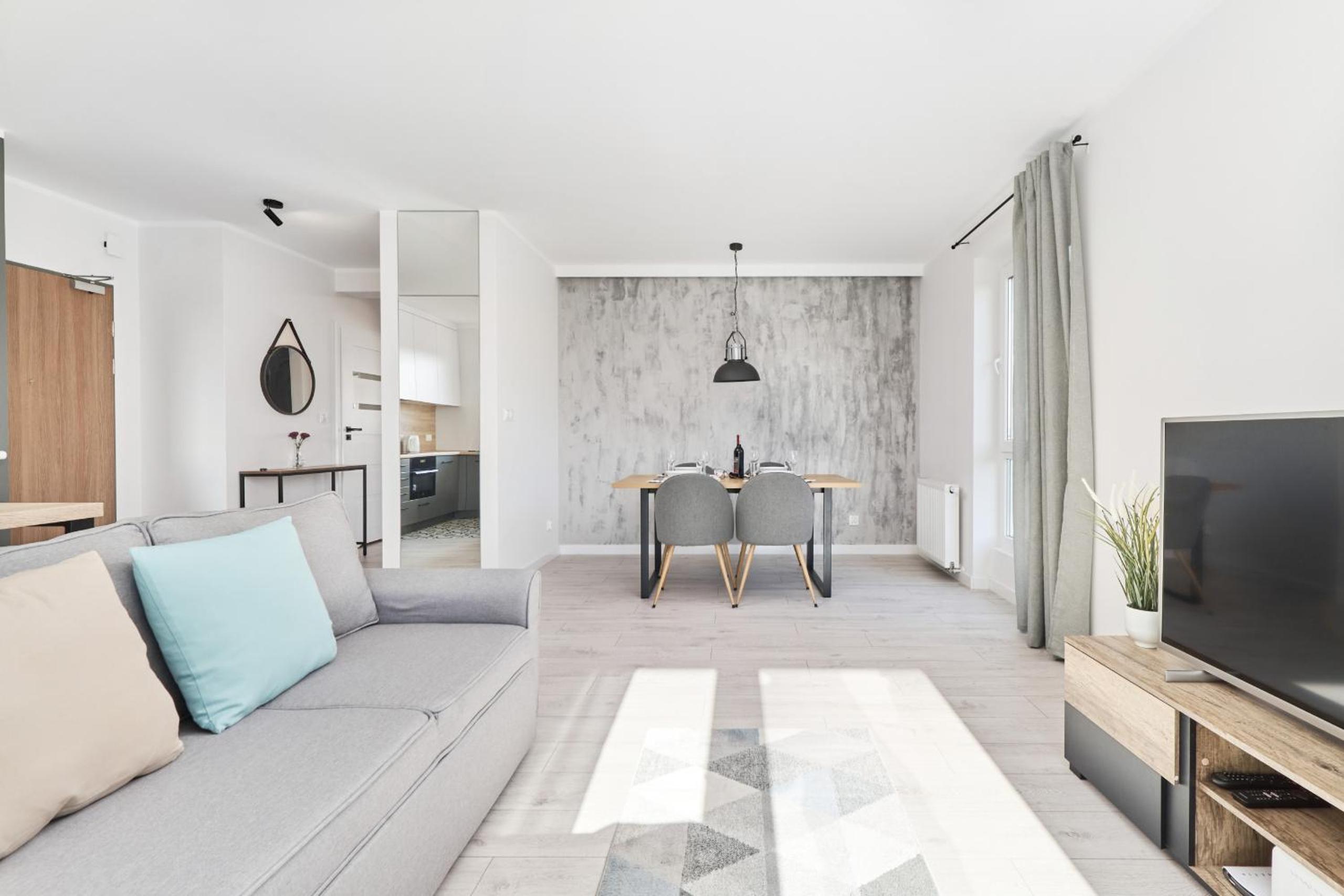 Siemianowicka Apartment with Balcony & Parking Wrocław by Renters