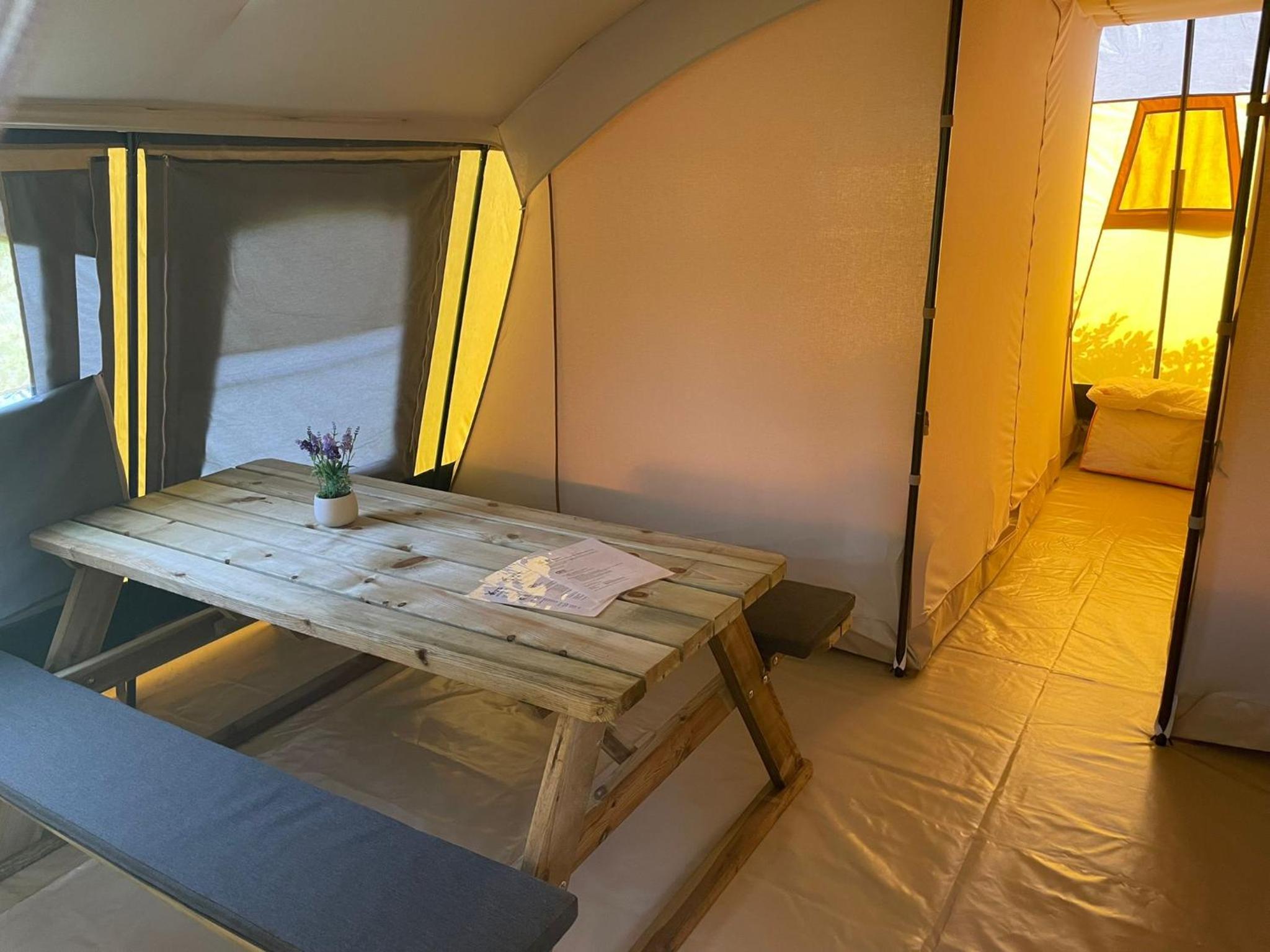Ingerichte De Waard tent - 5 personen