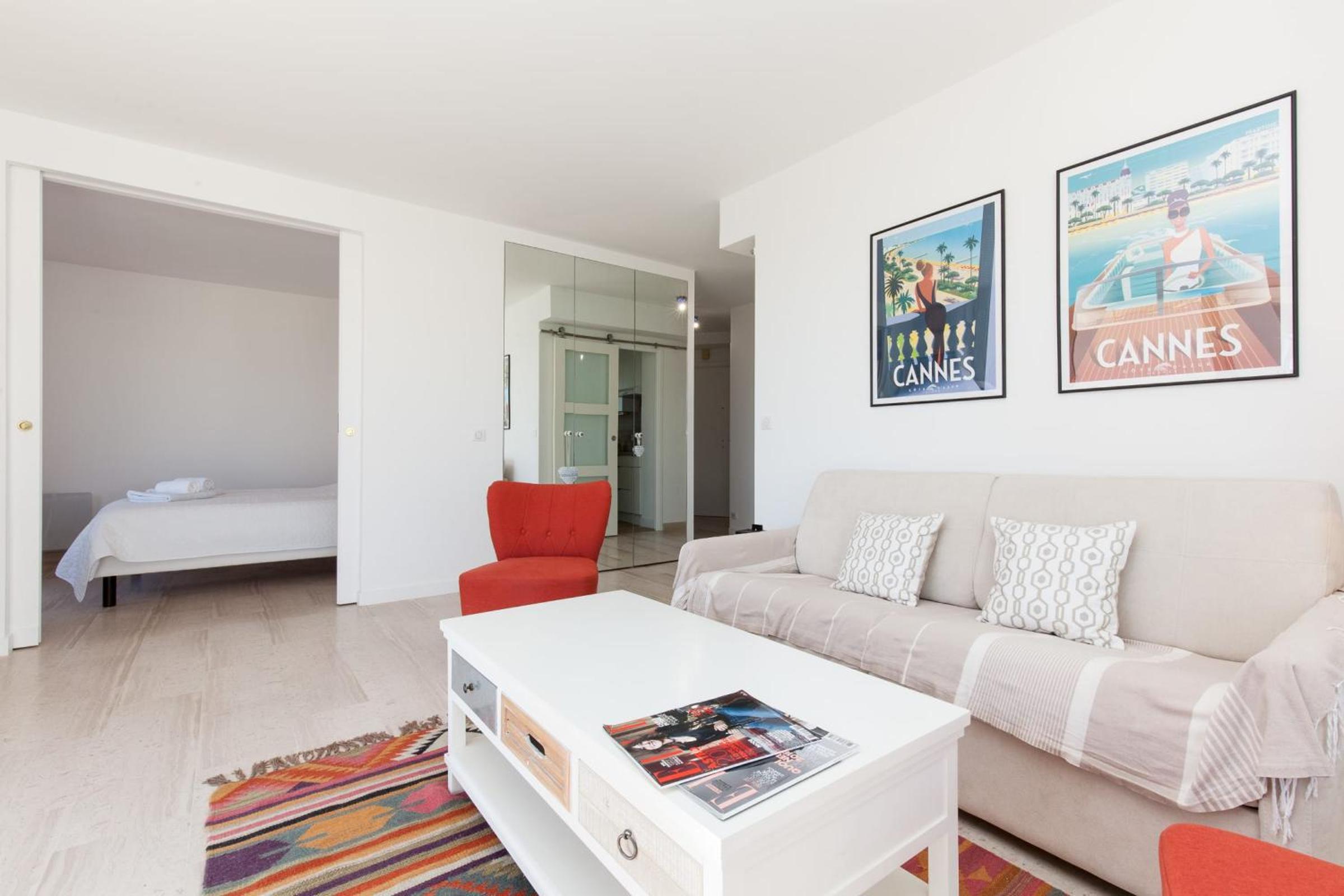 SERRENDY Sea view & terrace heart of Cannes