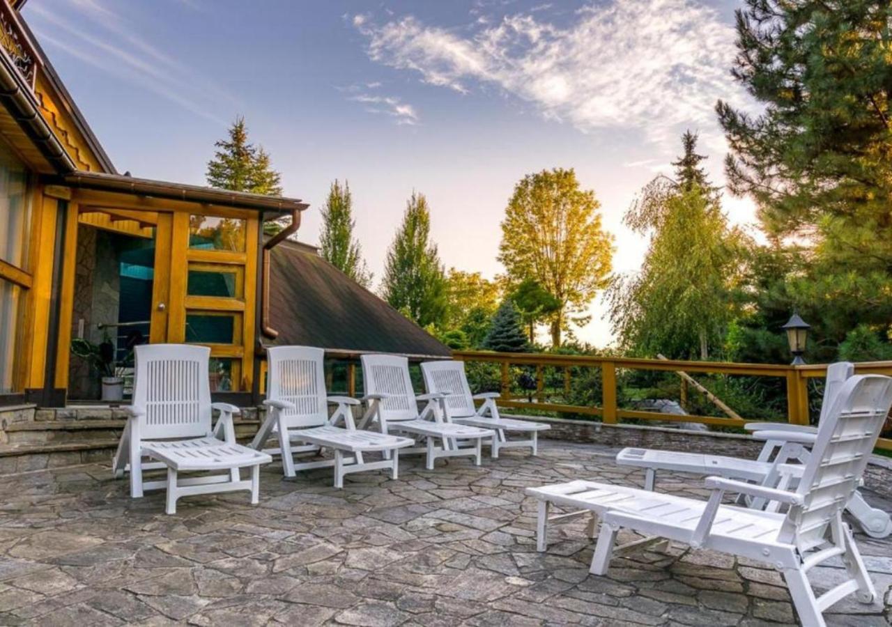 Willa Chruślice-Basen sezon,Sauna