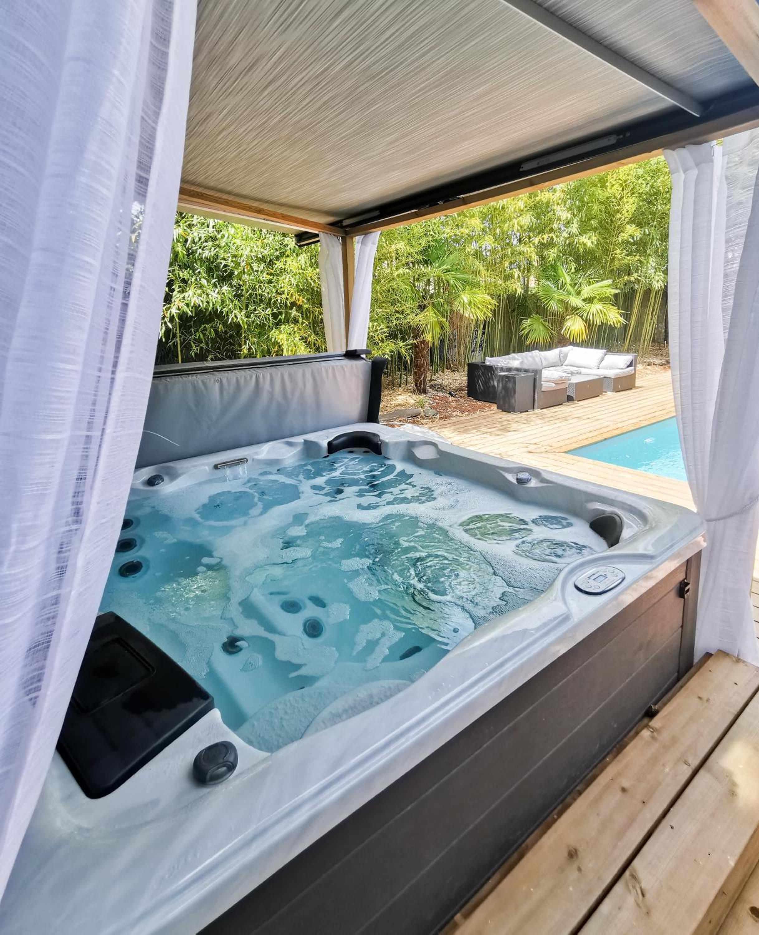Villa Moya, dependance privée Piscine & Spa view 4