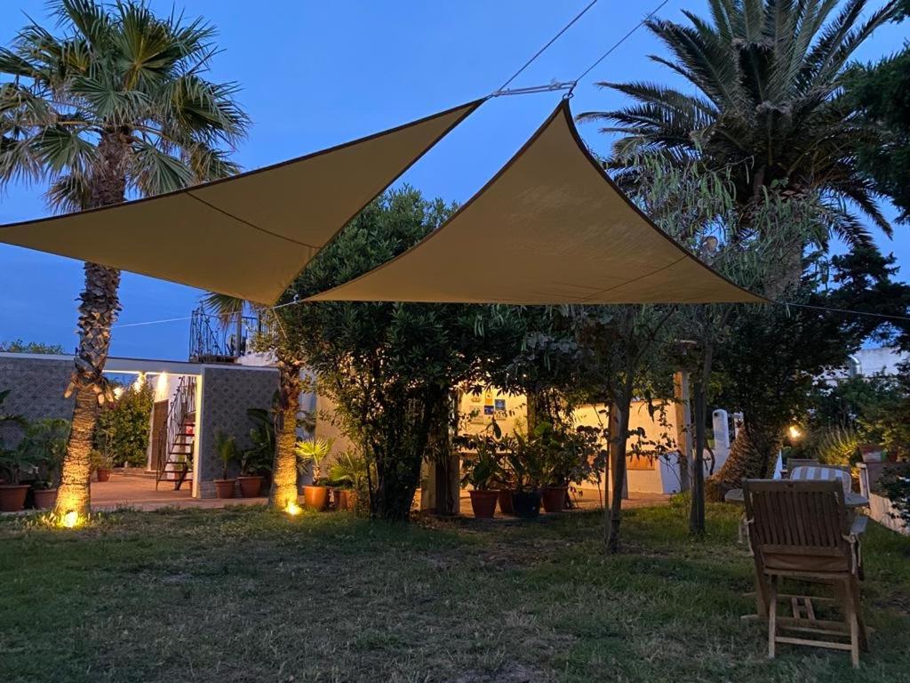 outdoor BBQ area