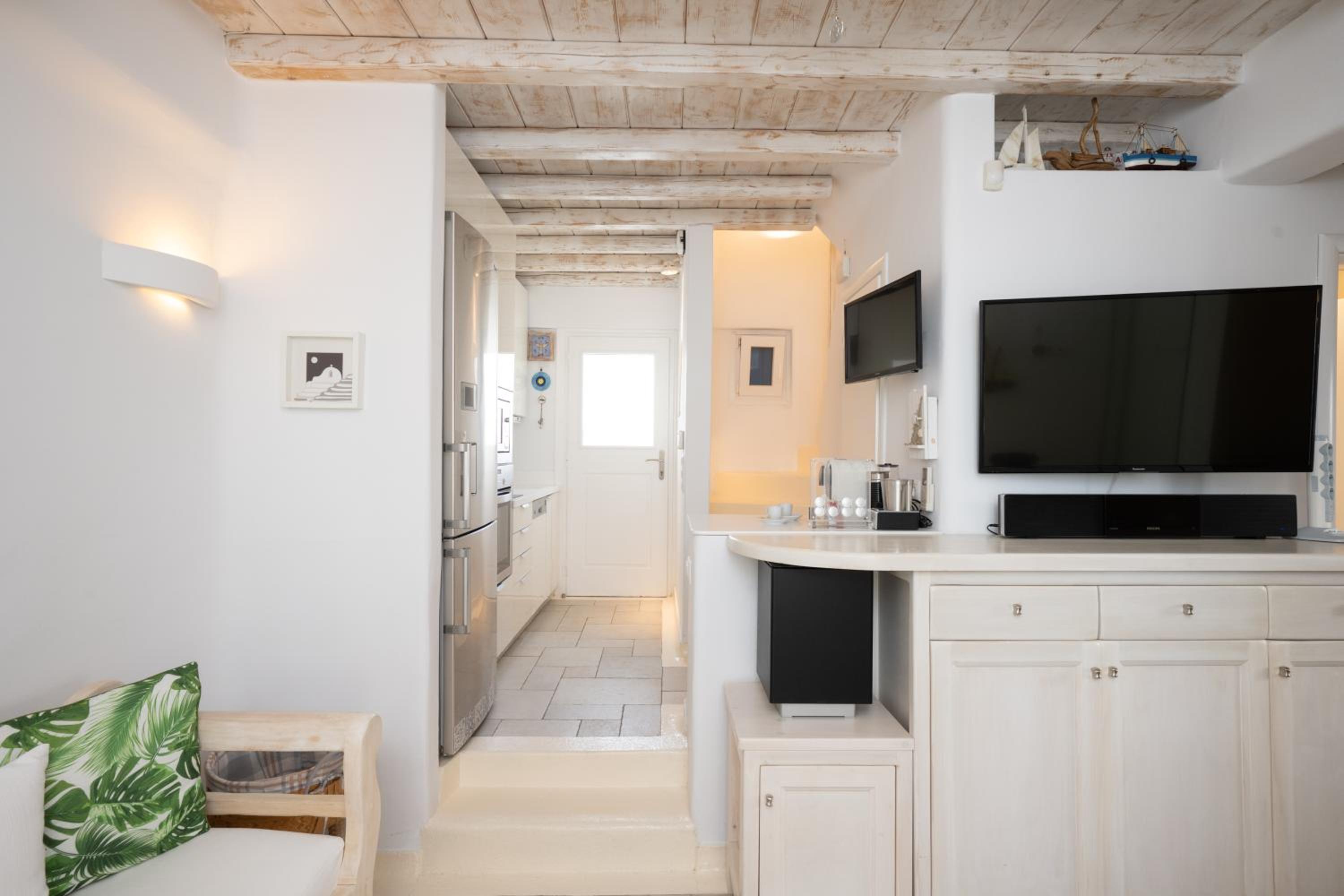Blue, White and Grey Suites