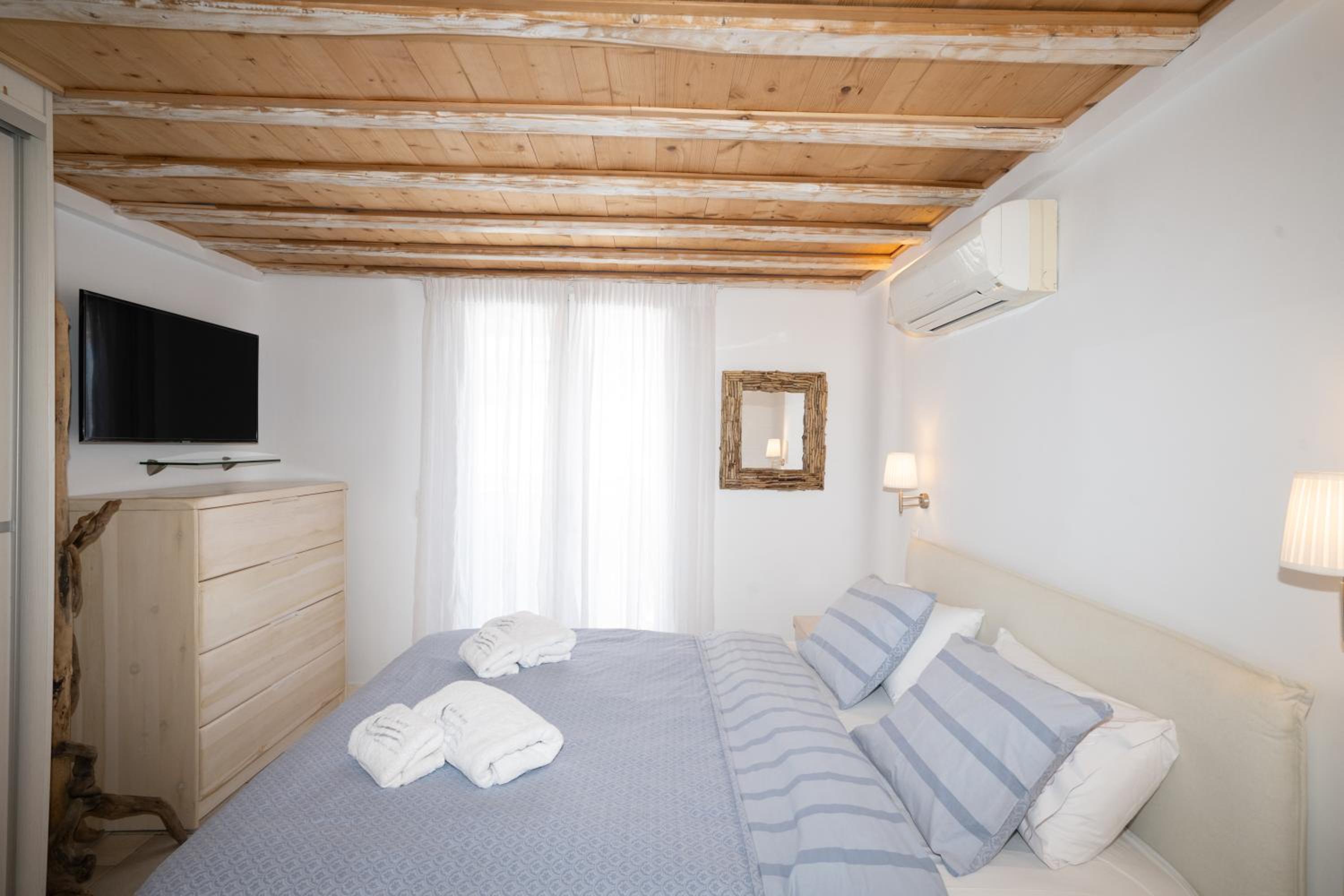 Blue, White and Grey Suites