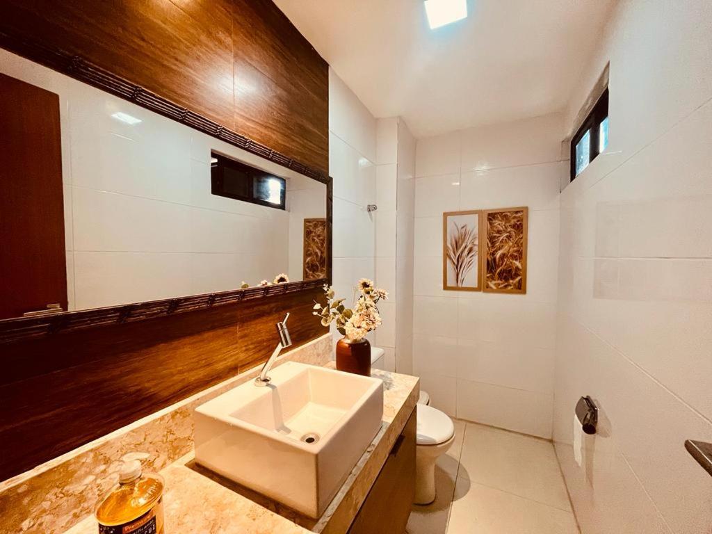 Bangalô com área de lazer estilo resort