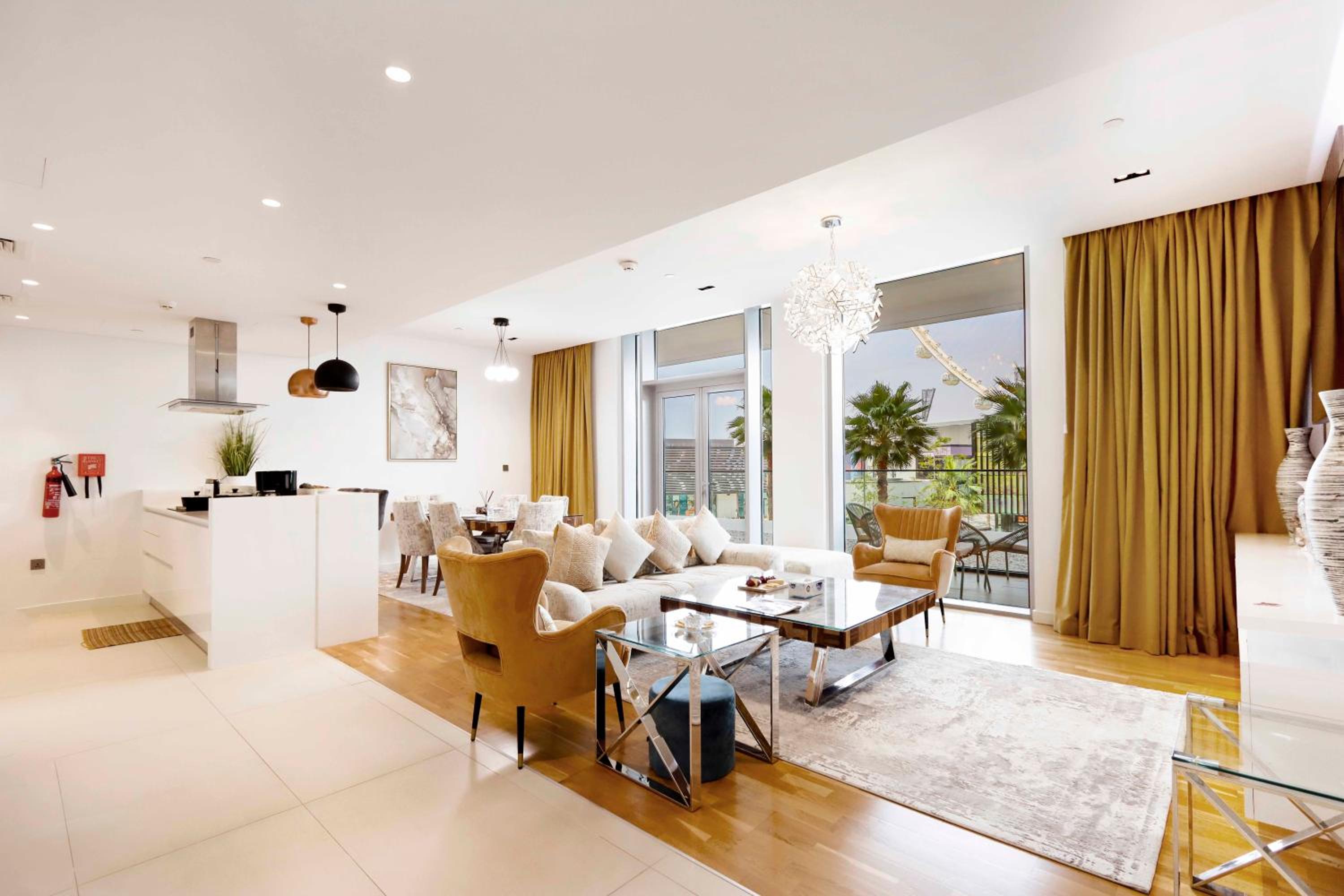 Bluewaters - Upgraded 2 Bedroom Suites with Ain Dubai View By Livbnb