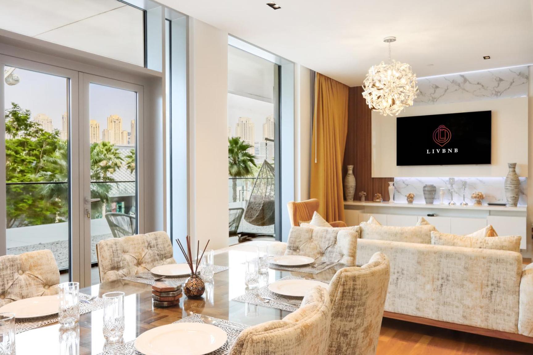 Bluewaters - Upgraded 2 Bedroom Suites with Ain Dubai View By Livbnb