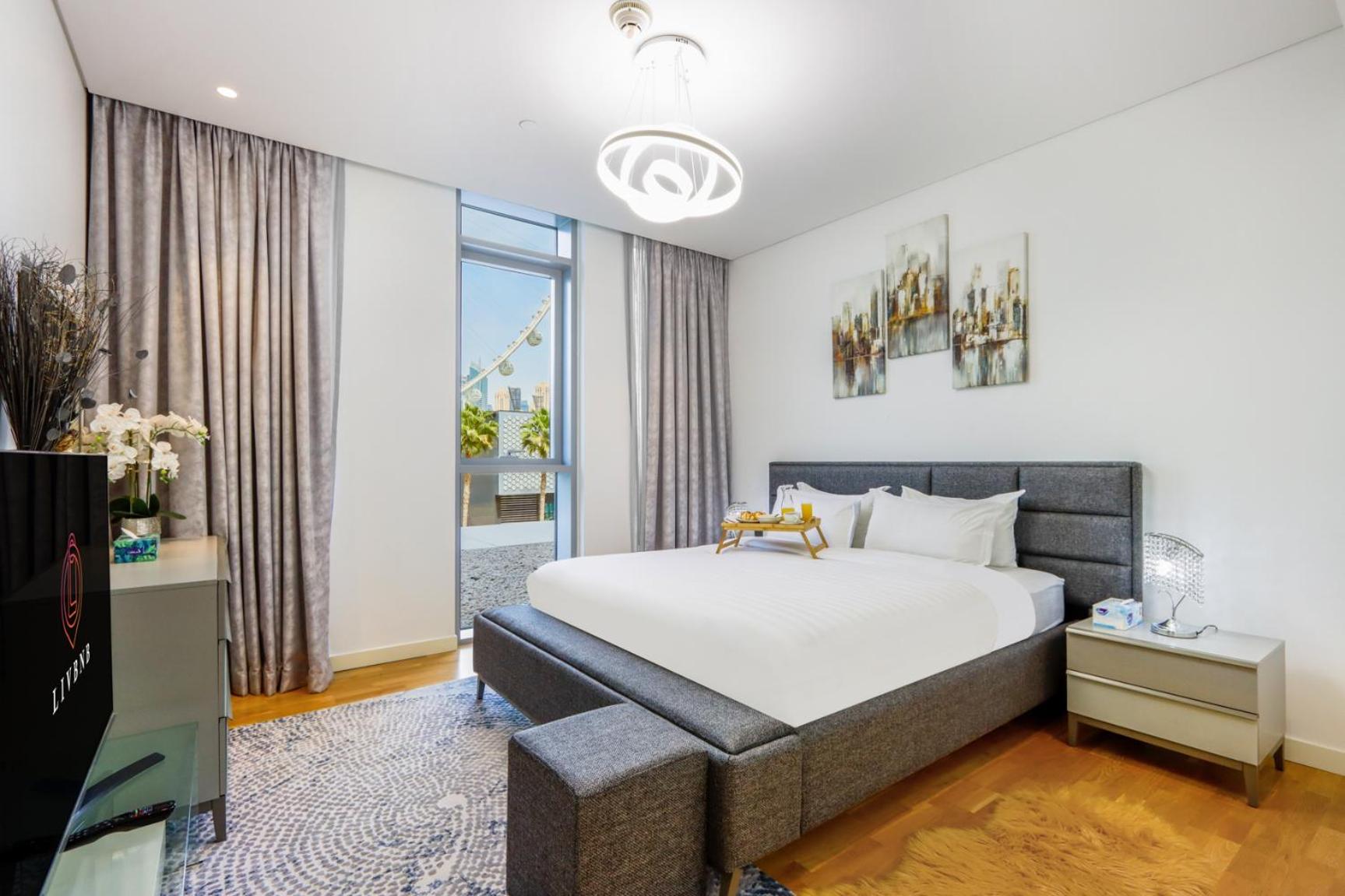 Bluewaters - Upgraded 2 Bedroom Suites with Ain Dubai View By Livbnb