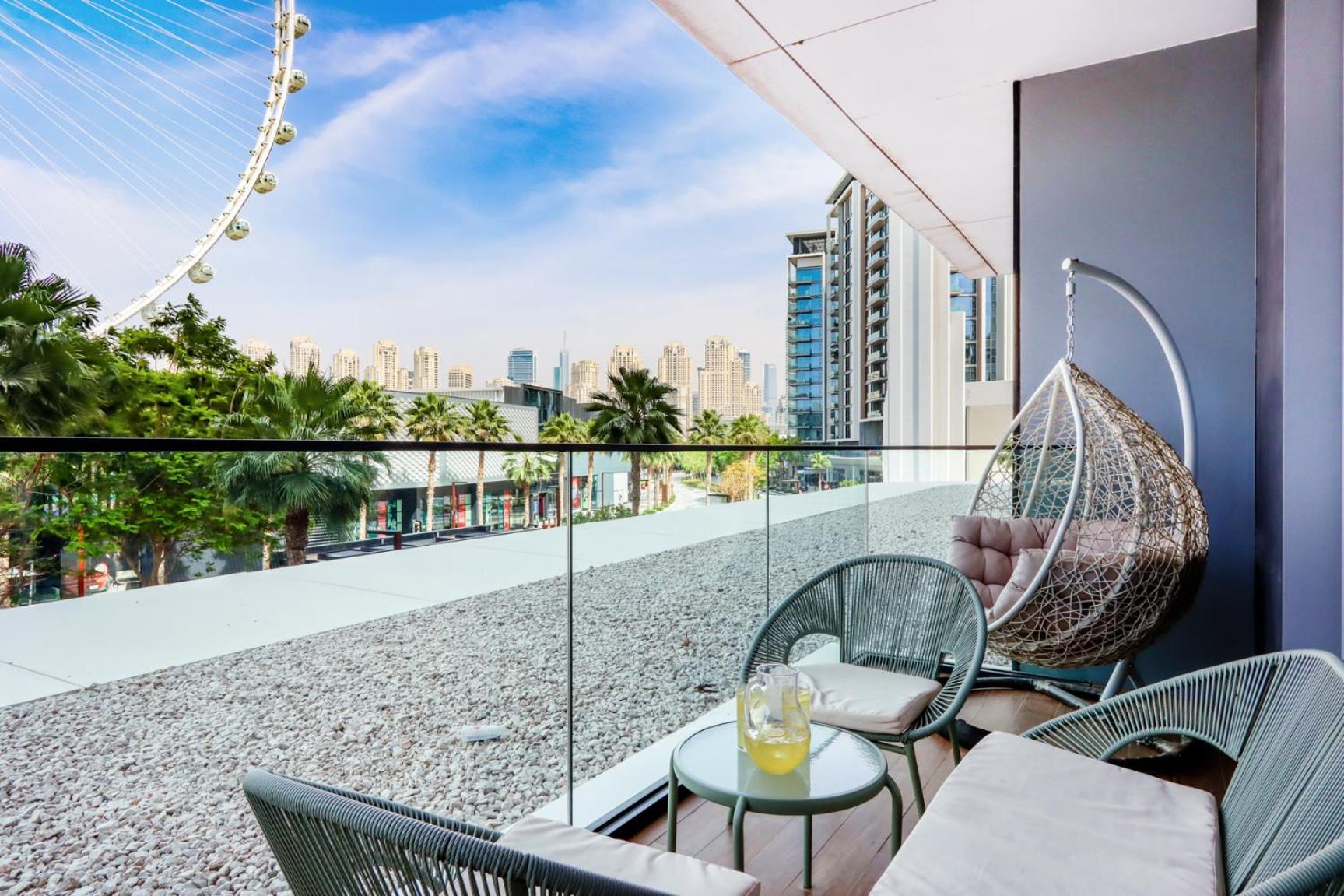 Bluewaters - Upgraded 2 Bedroom Suites with Ain Dubai View By Livbnb