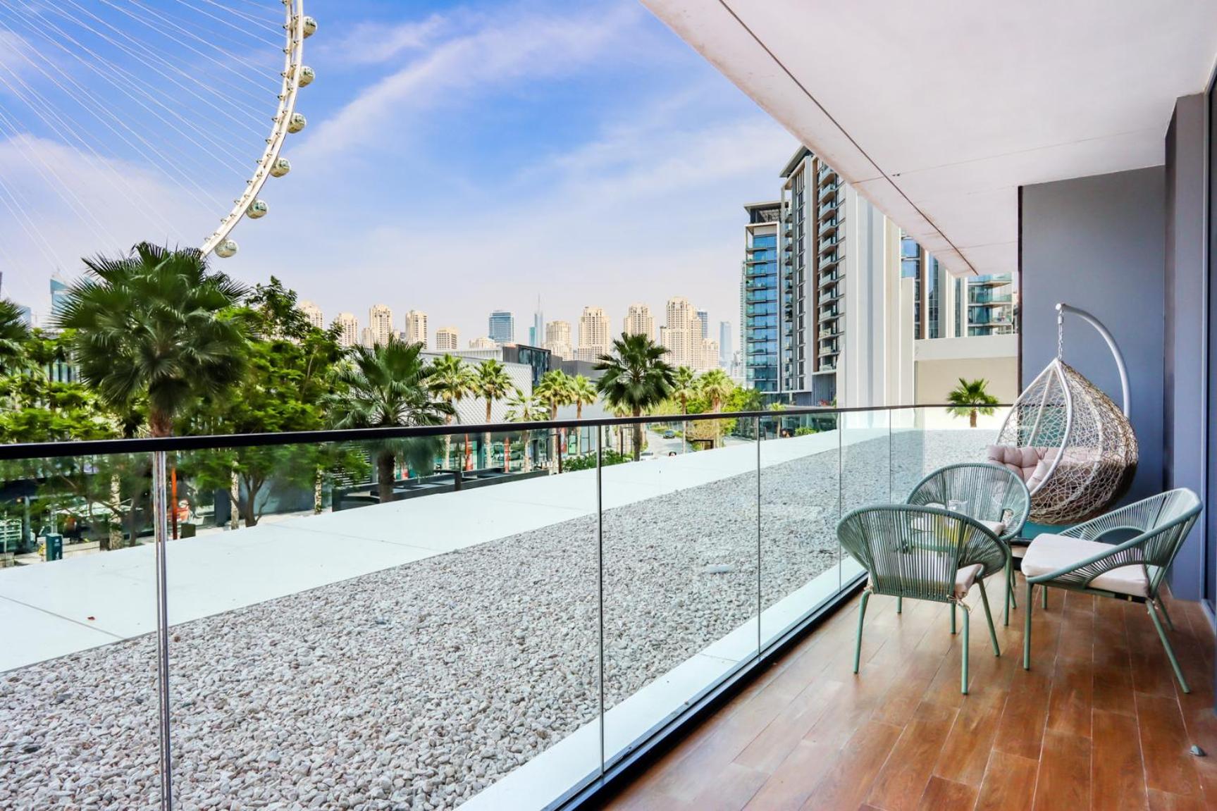 Bluewaters - Upgraded 2 Bedroom Suites with Ain Dubai View By Livbnb