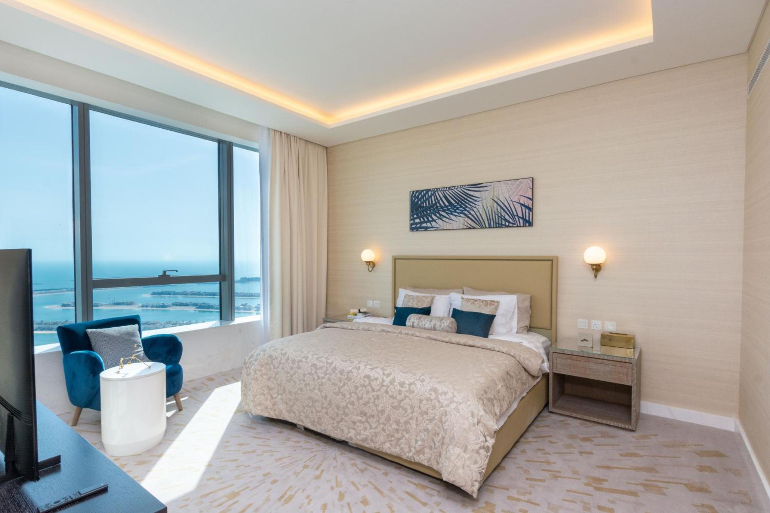 VayK - Luxury High Floor One Bedroom with Iconic Views of Palm Jumeirah