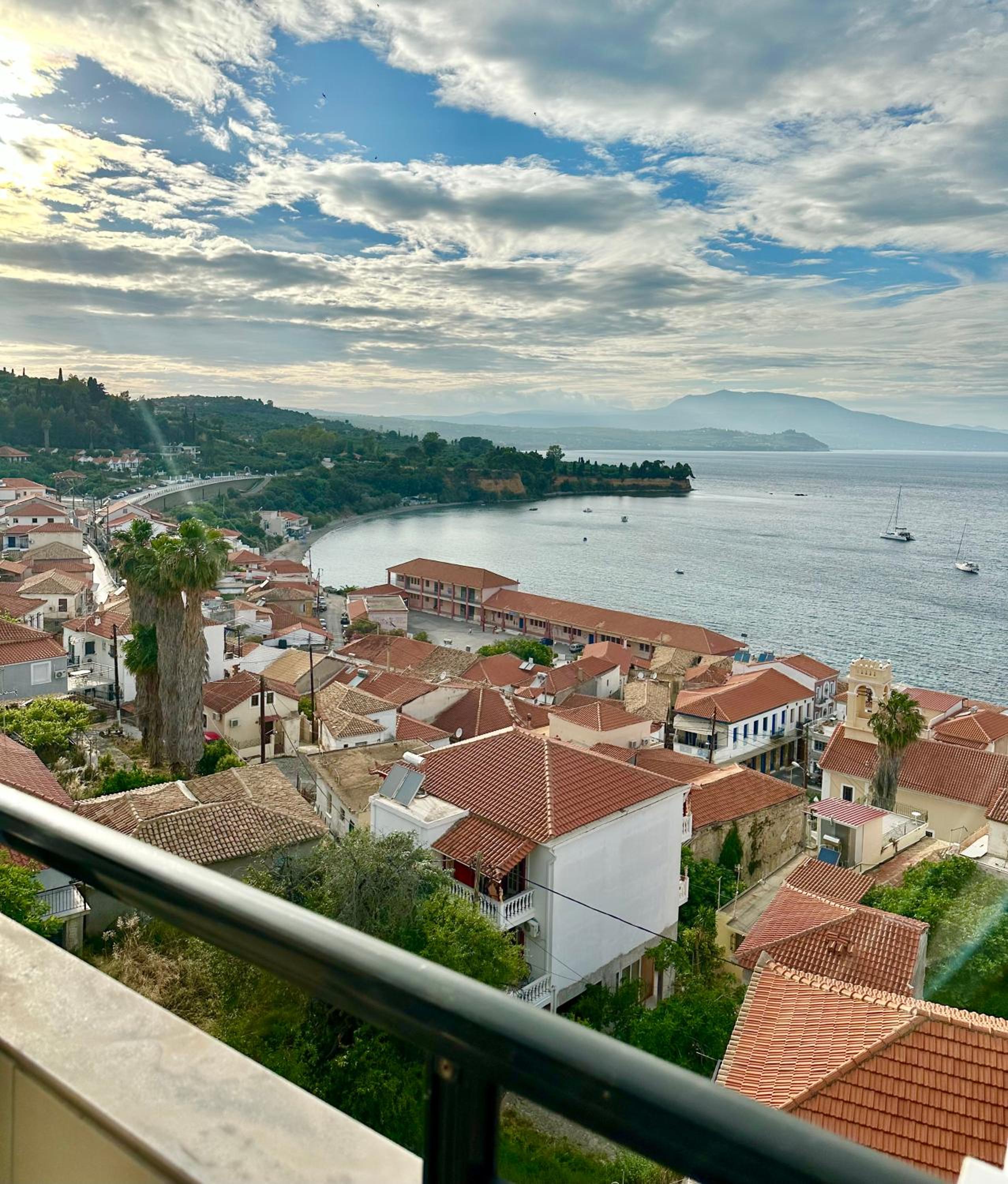 Balcony of Koroni view 2