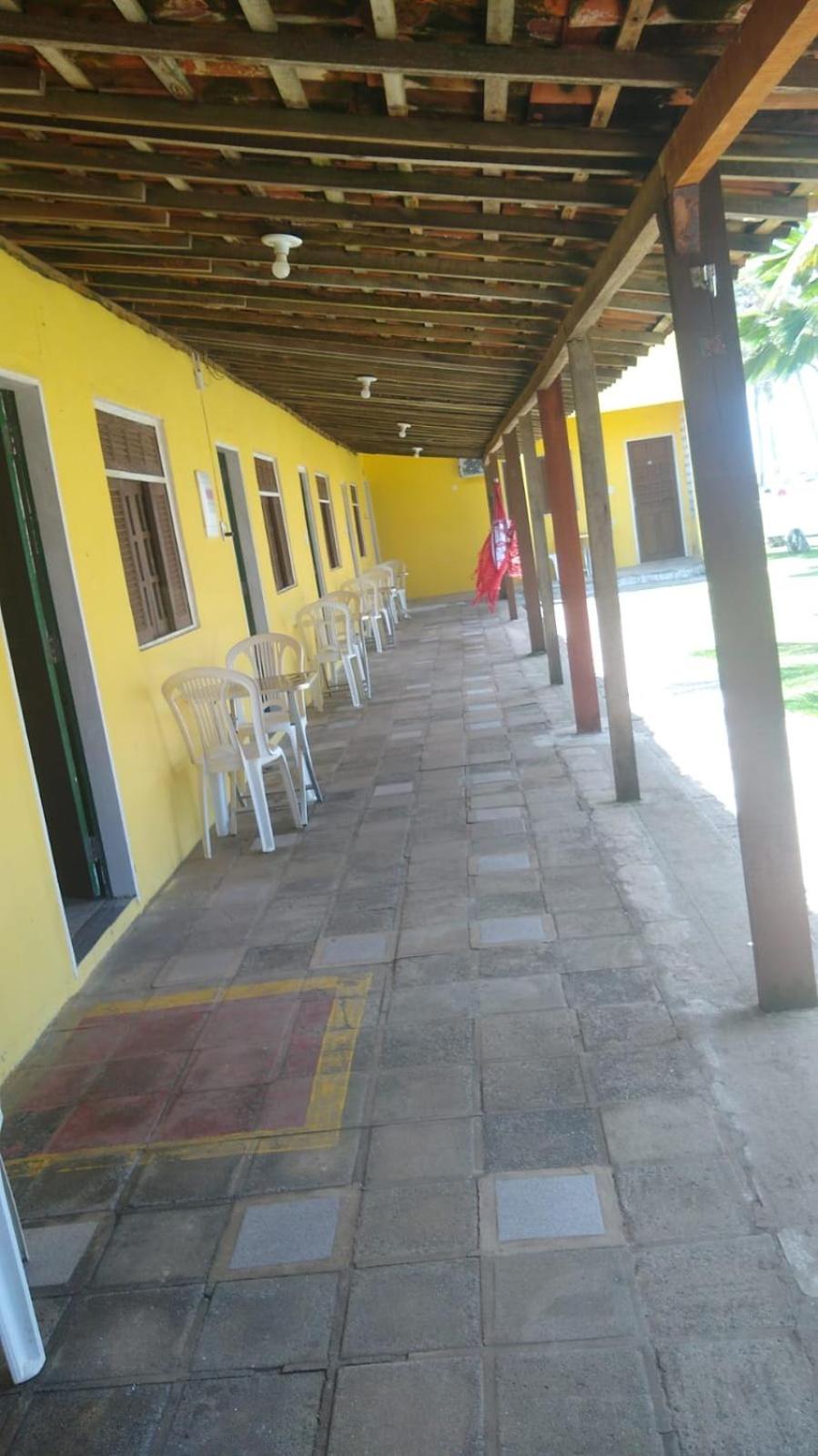 outdoor BBQ area