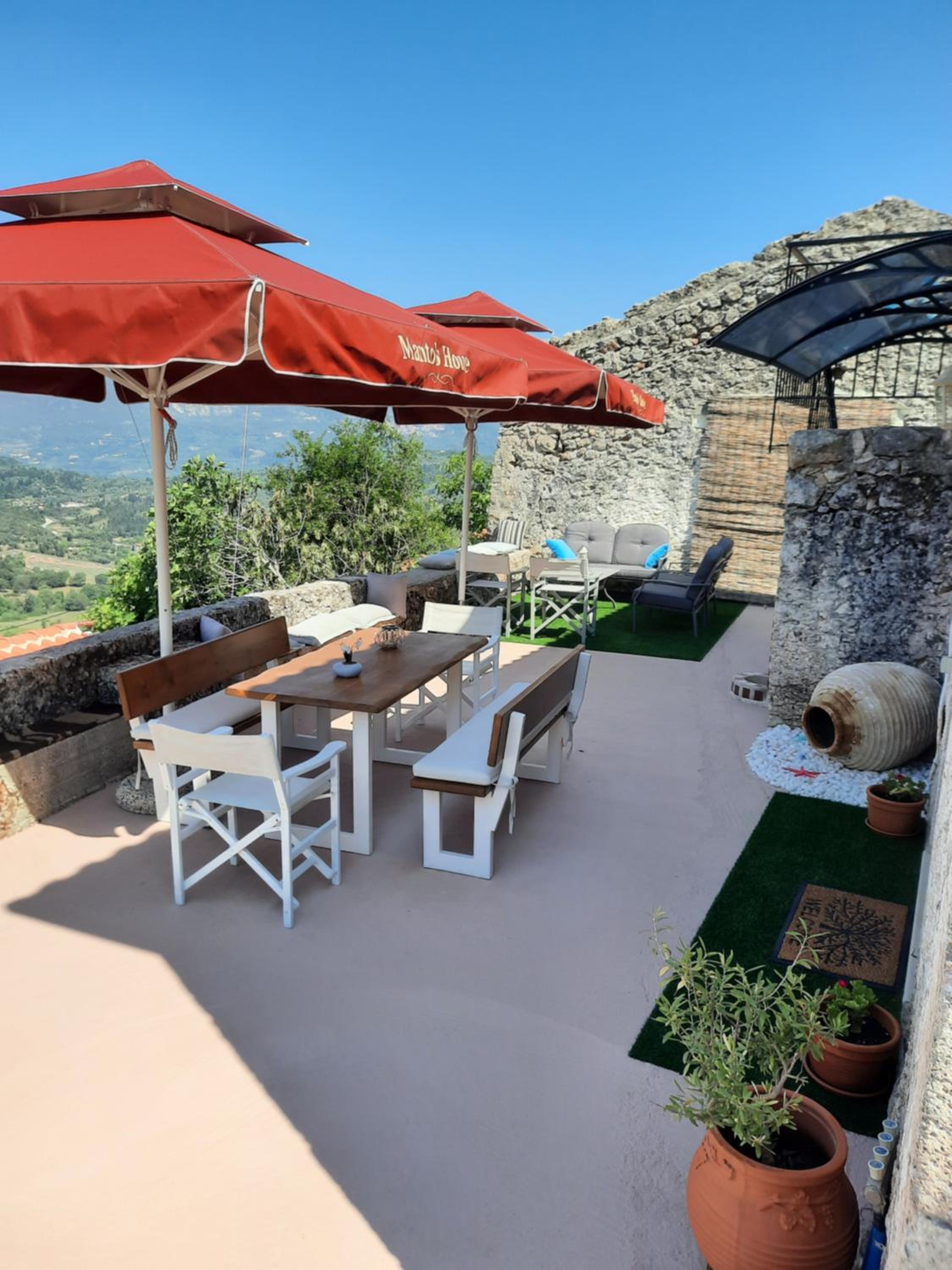 Manto's House Lefkada view 2