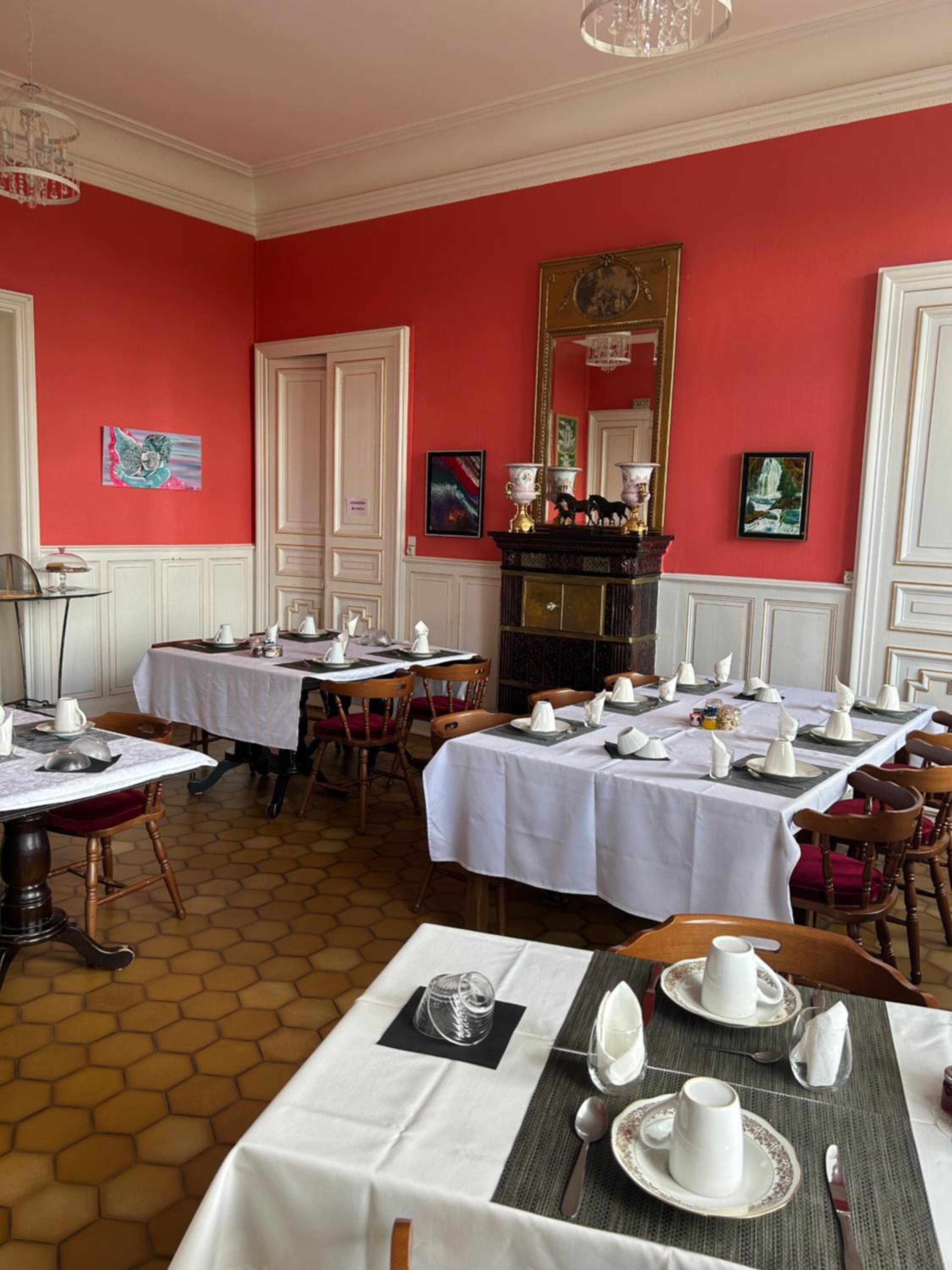 chambre romantique dans le château de la Bouchatte
