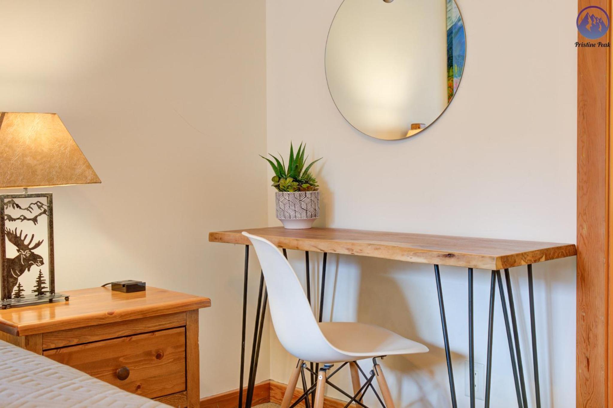 Modern Nordic 2 Bedroom Mountain View Condo