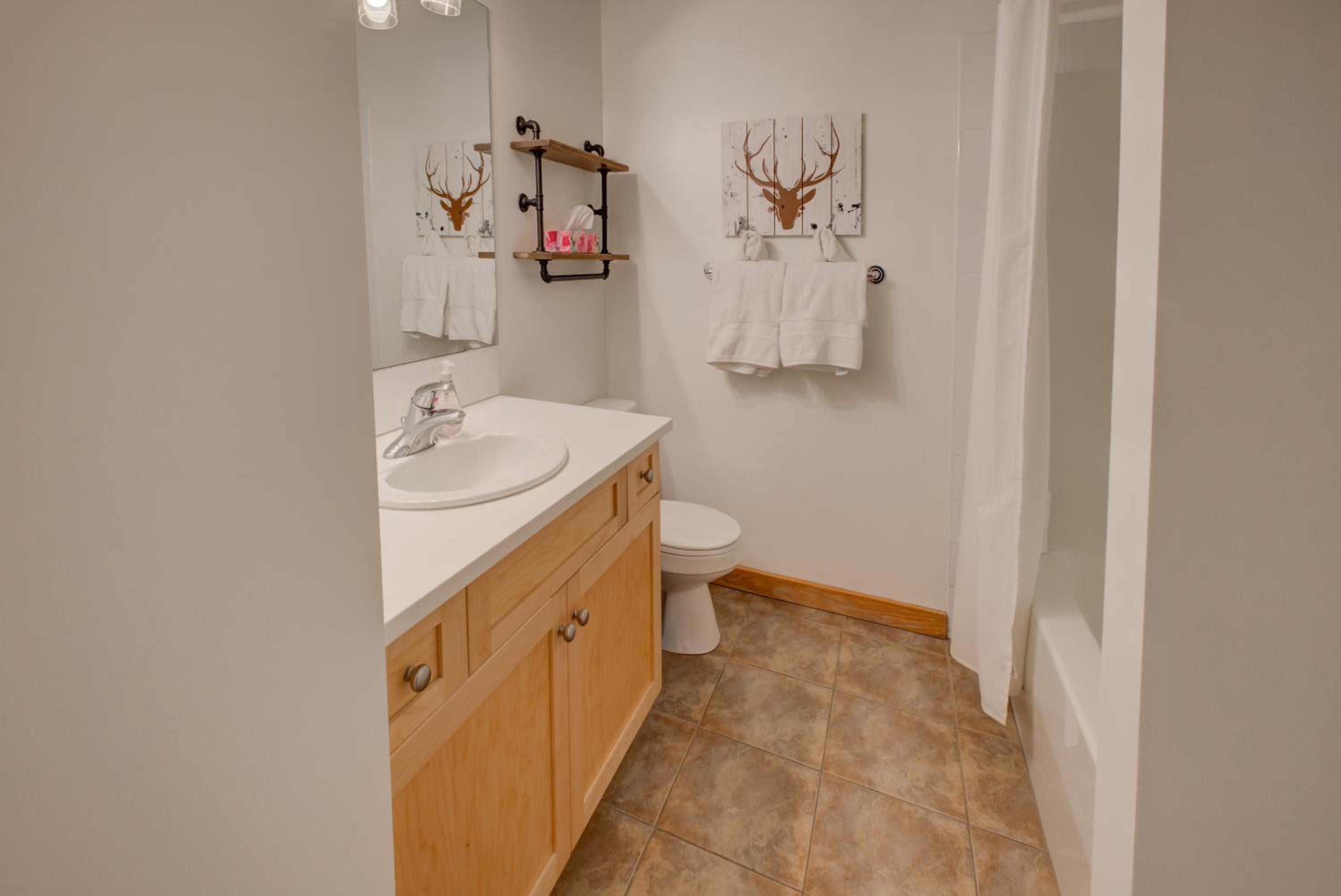 Modern Nordic 2 Bedroom Mountain View Condo