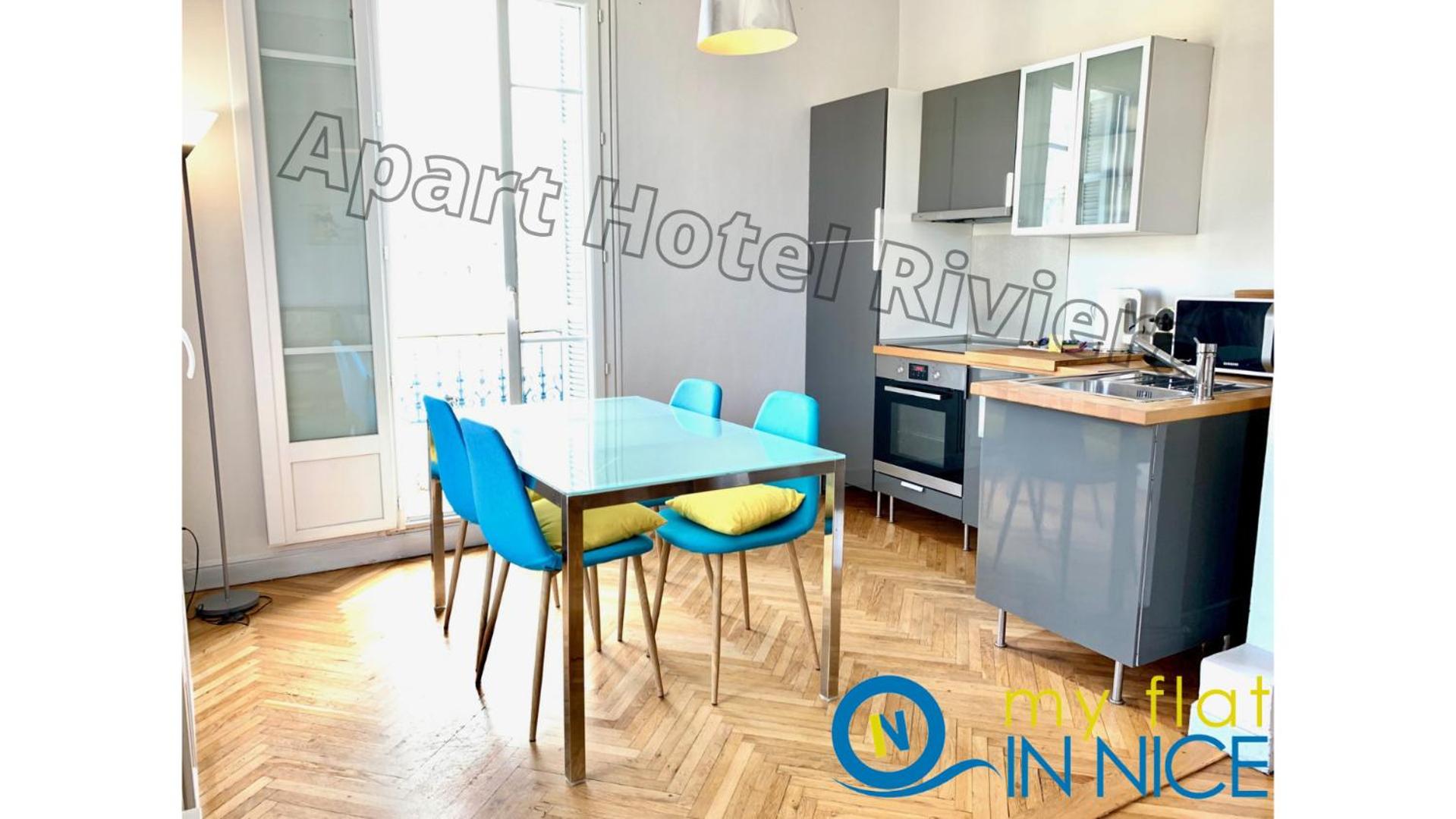 ApartHotel Riviera - Hyper Centre Musiciens - Superior 1 Bedroom Apartement AC - Balcony - 10 mn Promenade des Anglais - BALCON PALAIS EXCELSIOR 1 view 5